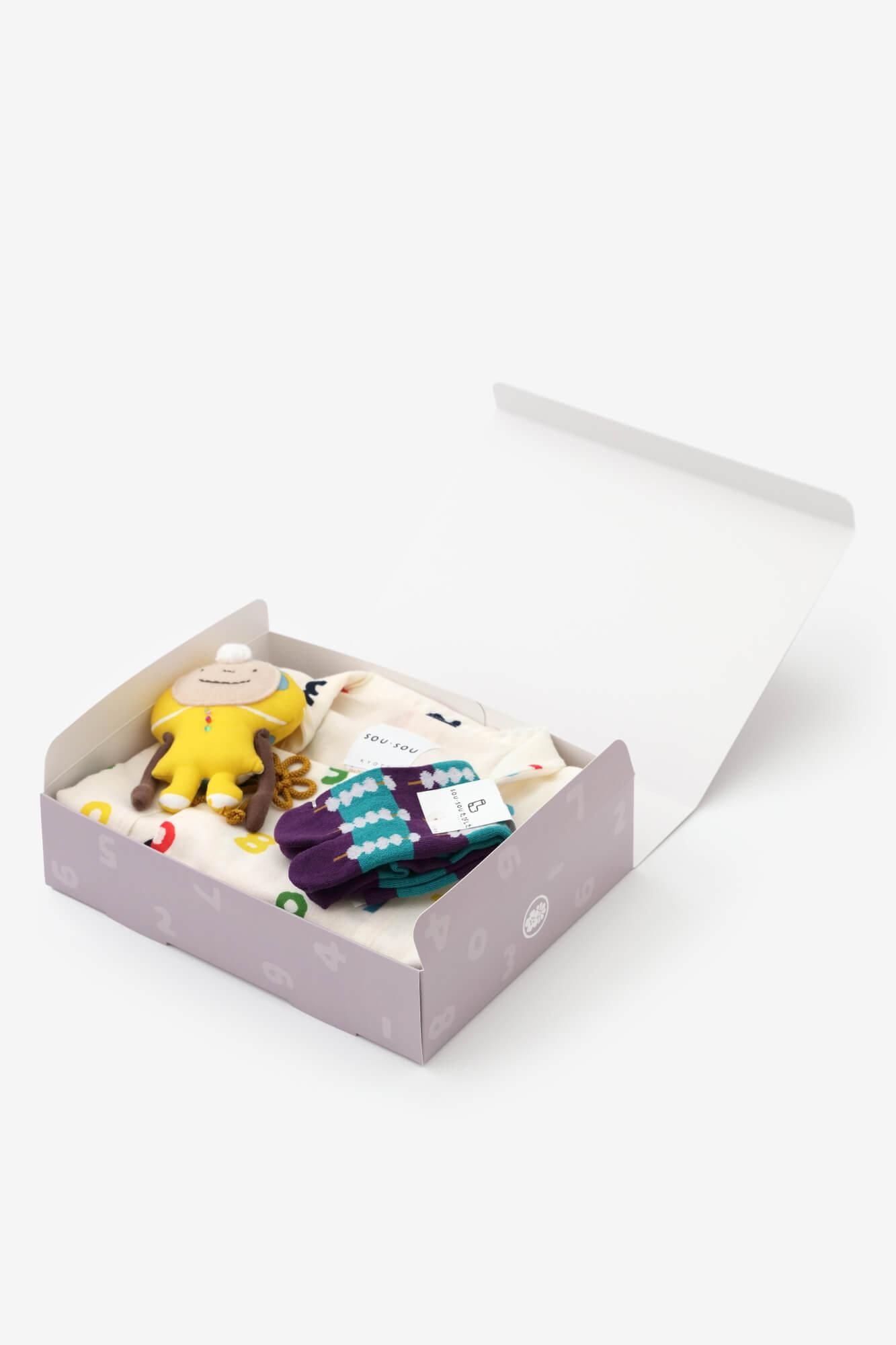 ●【贈箱入り】ポンチョひふセット／そすう ごしき