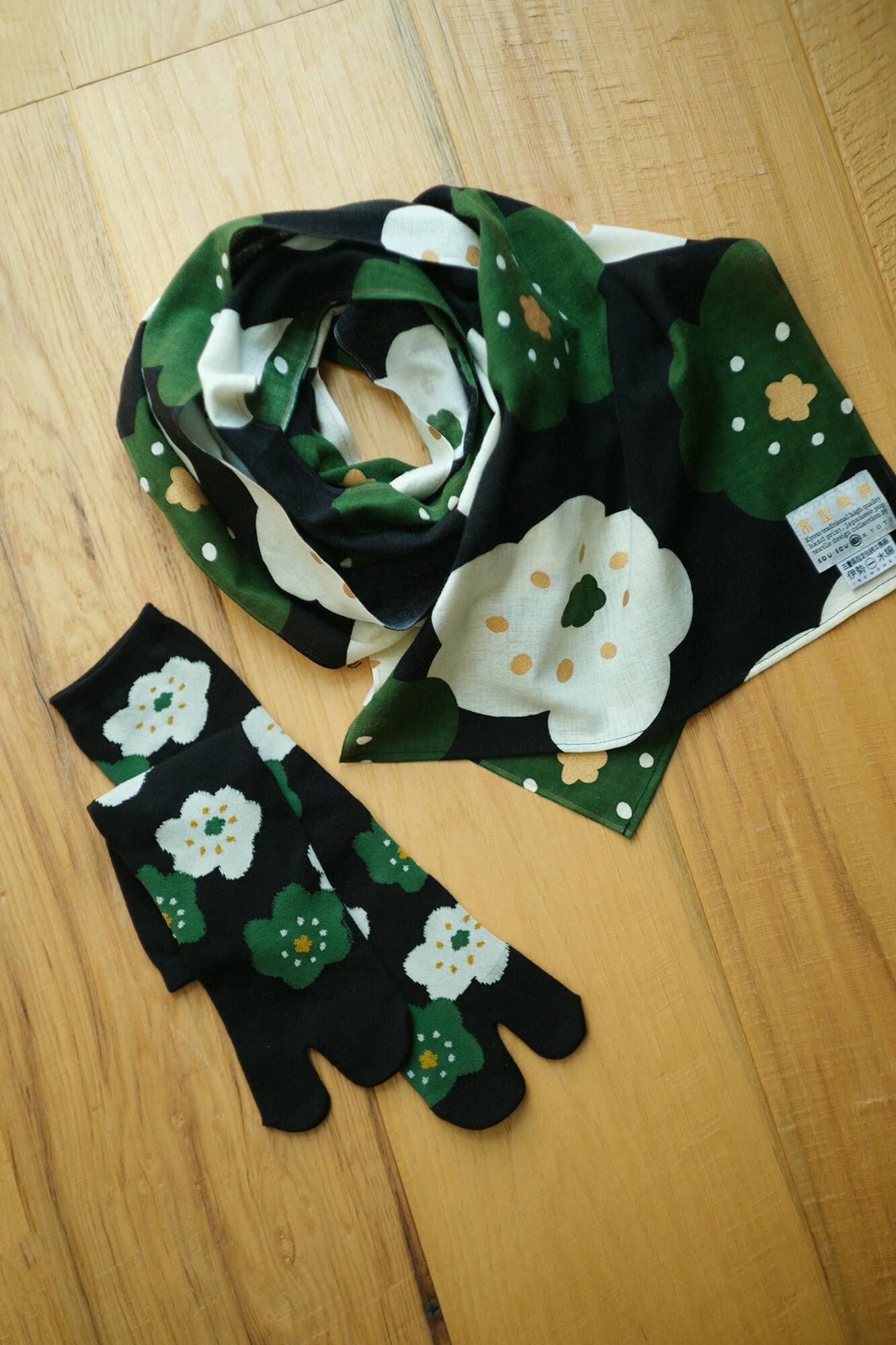 Tabi Socks (Mid-calf)／Smile Black【Women Size Only】