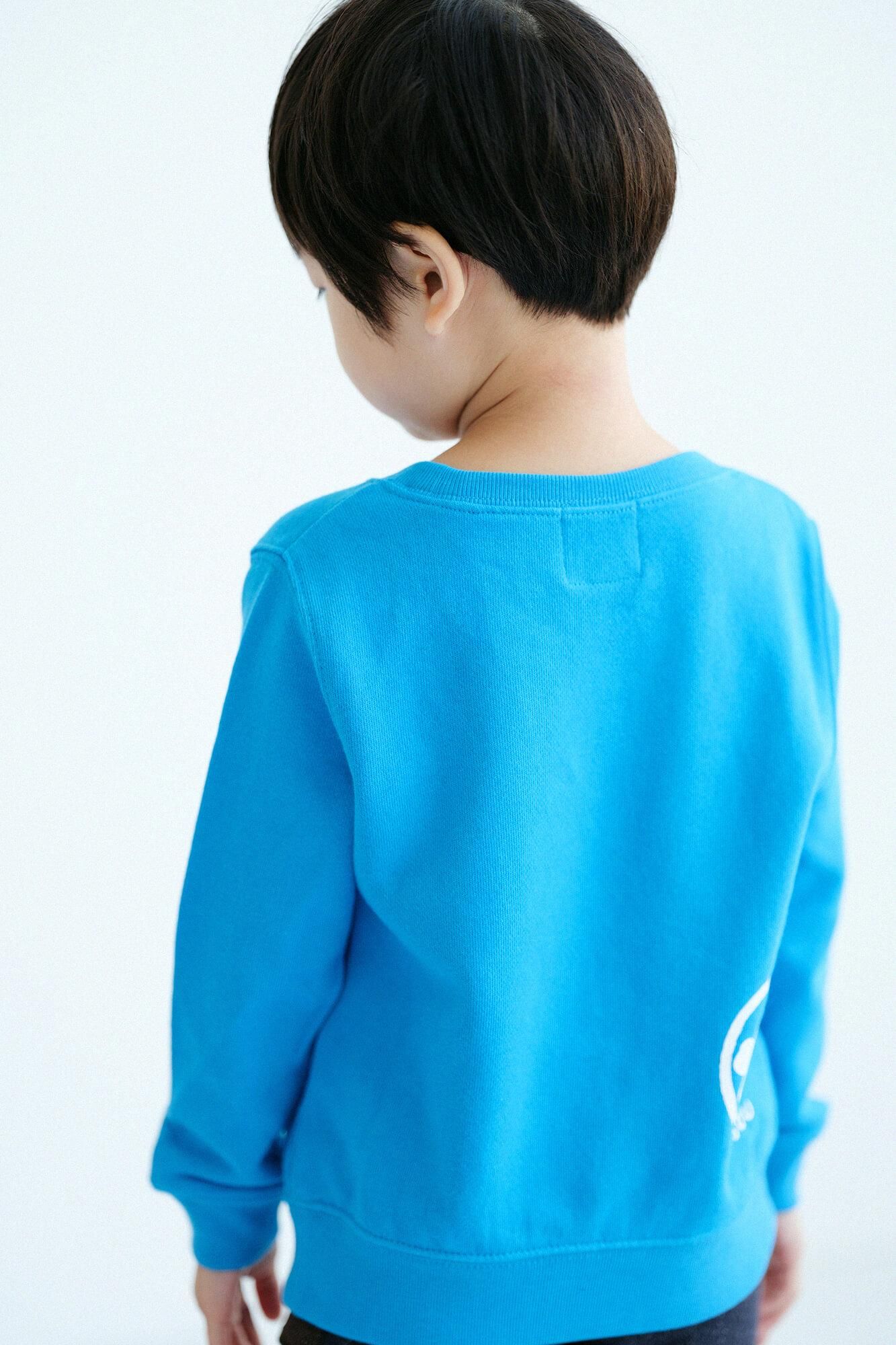sou-mu＊空色のスウェットプルオーバー SO-SU-U 3-color Sweat Shirt / Light Blue