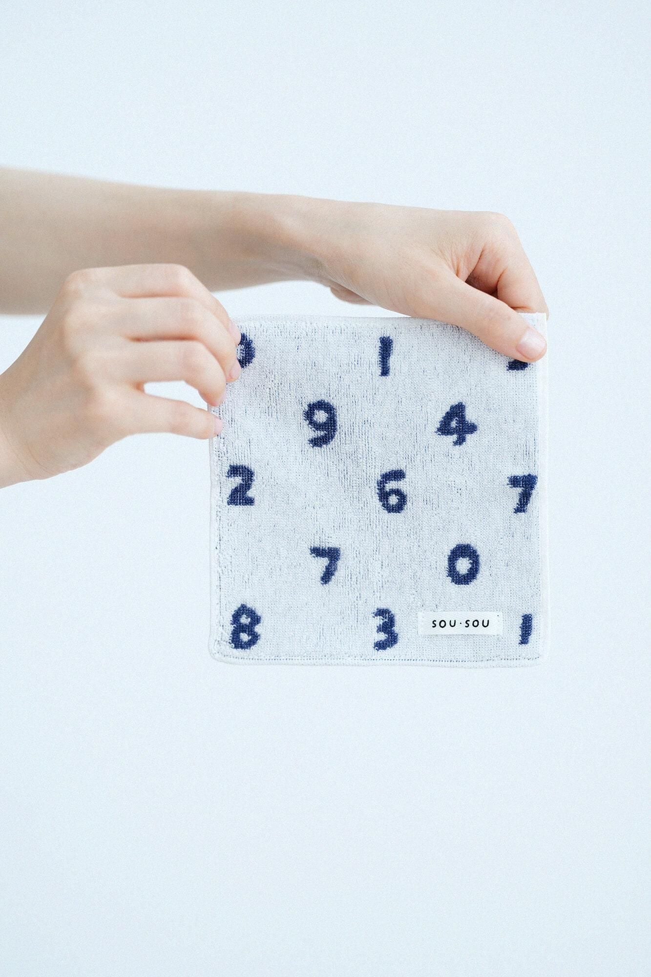SOU・SOU×Marushin Mini Towel/SO-SU-U White
