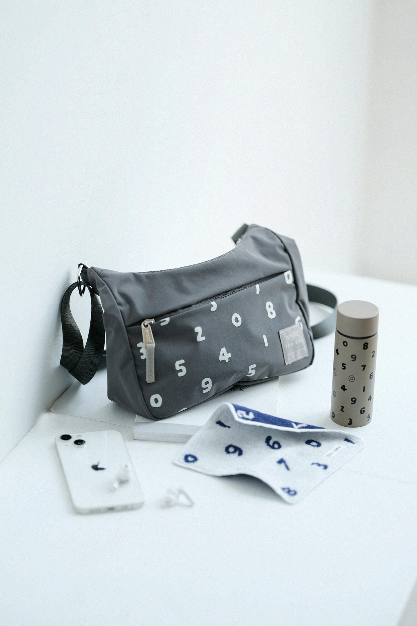 SOU・SOU×Marushin Mini Towel/SO-SU-U White