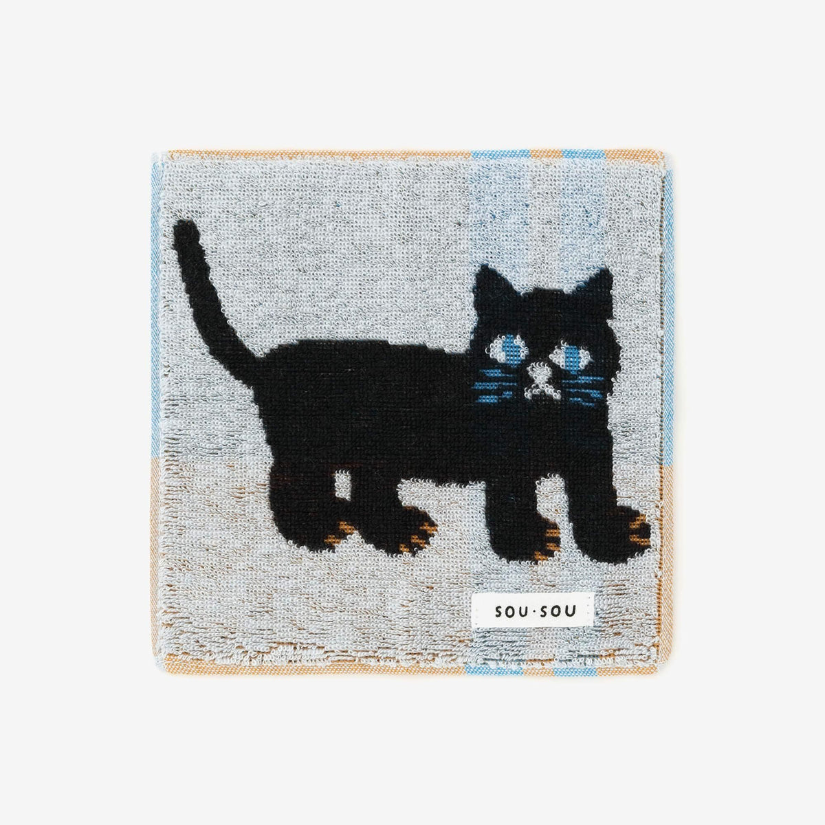 SOU・SOU×丸眞 豆タオル／ねこ