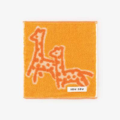 SOU・SOU×丸眞 迷你毛巾／長頸鹿