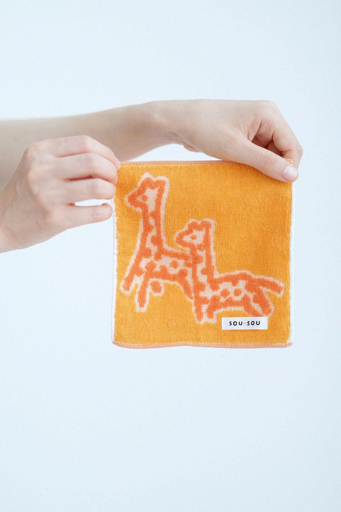 SOU・SOU×Marushin Mini Towel / Giraffe