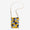Isemomen Cotton Stampbook Bag／Layered-flowers Yellow