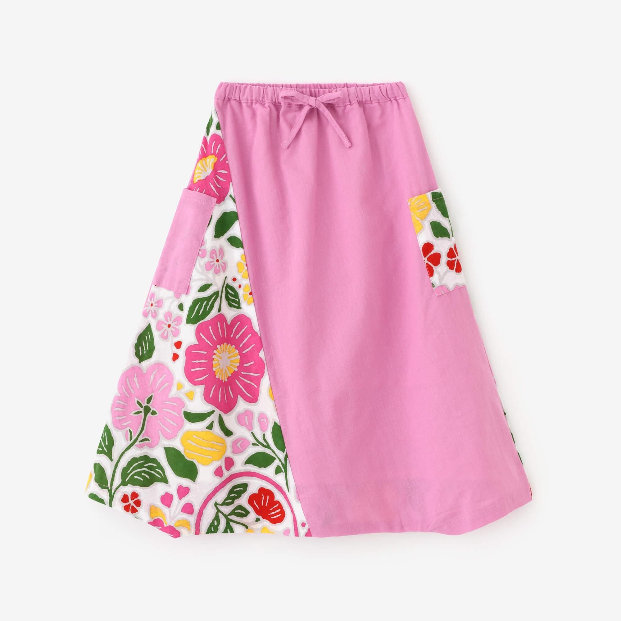 Isemomen Cotton Fuji Pants / Peach Color×Momoyama Sakura