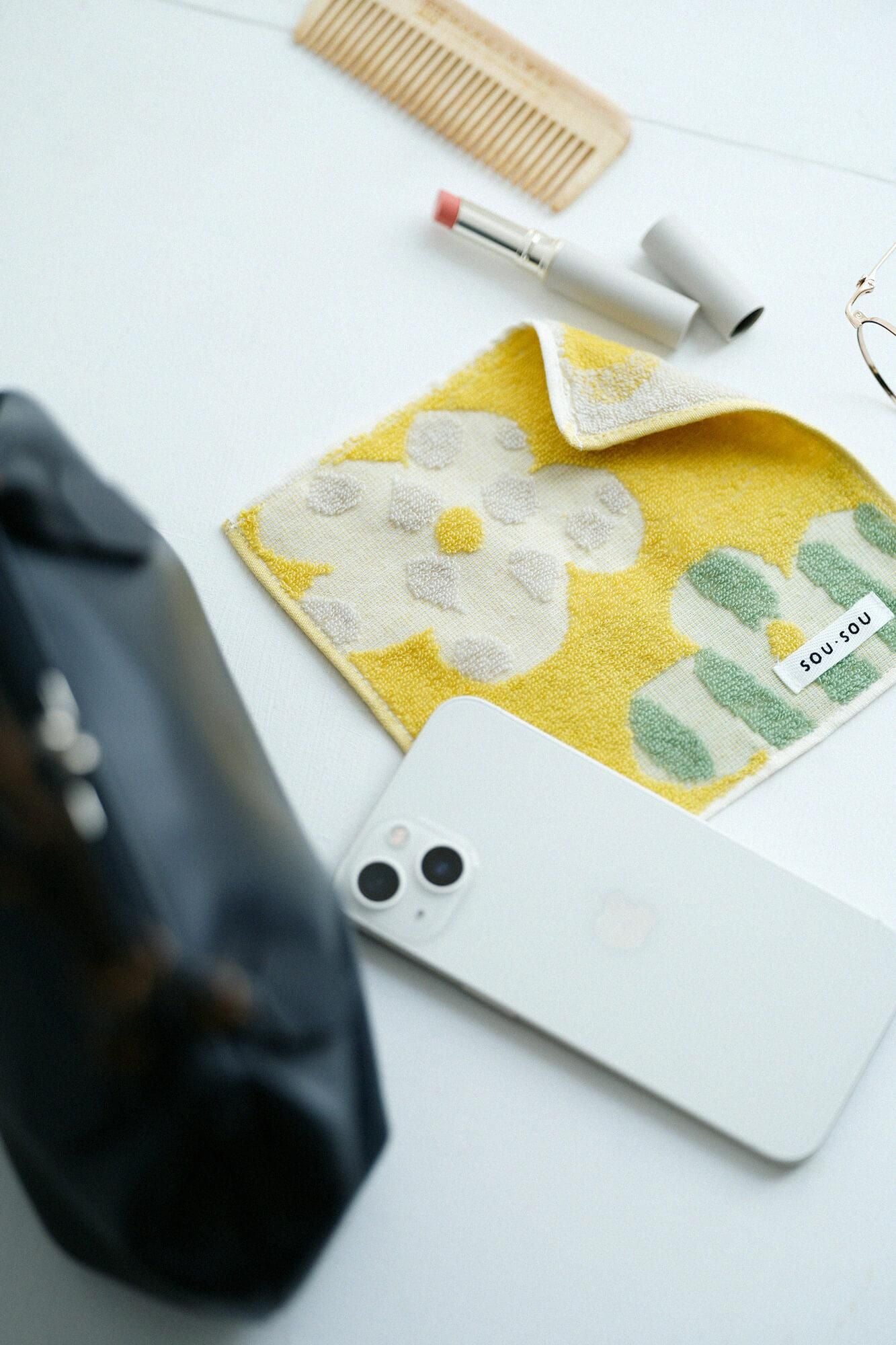 SOU・SOU×丸眞迷你毛巾／綻放