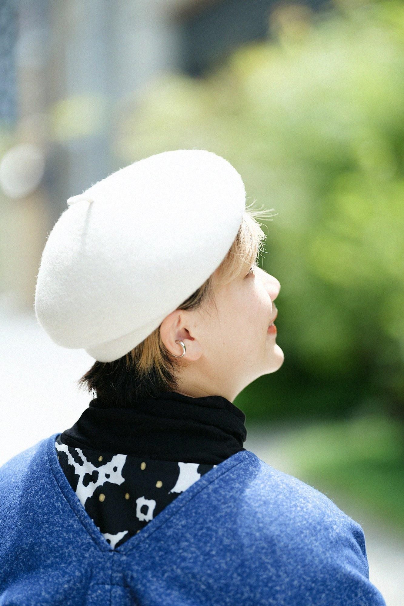 펠트_기보시/밀크화이트