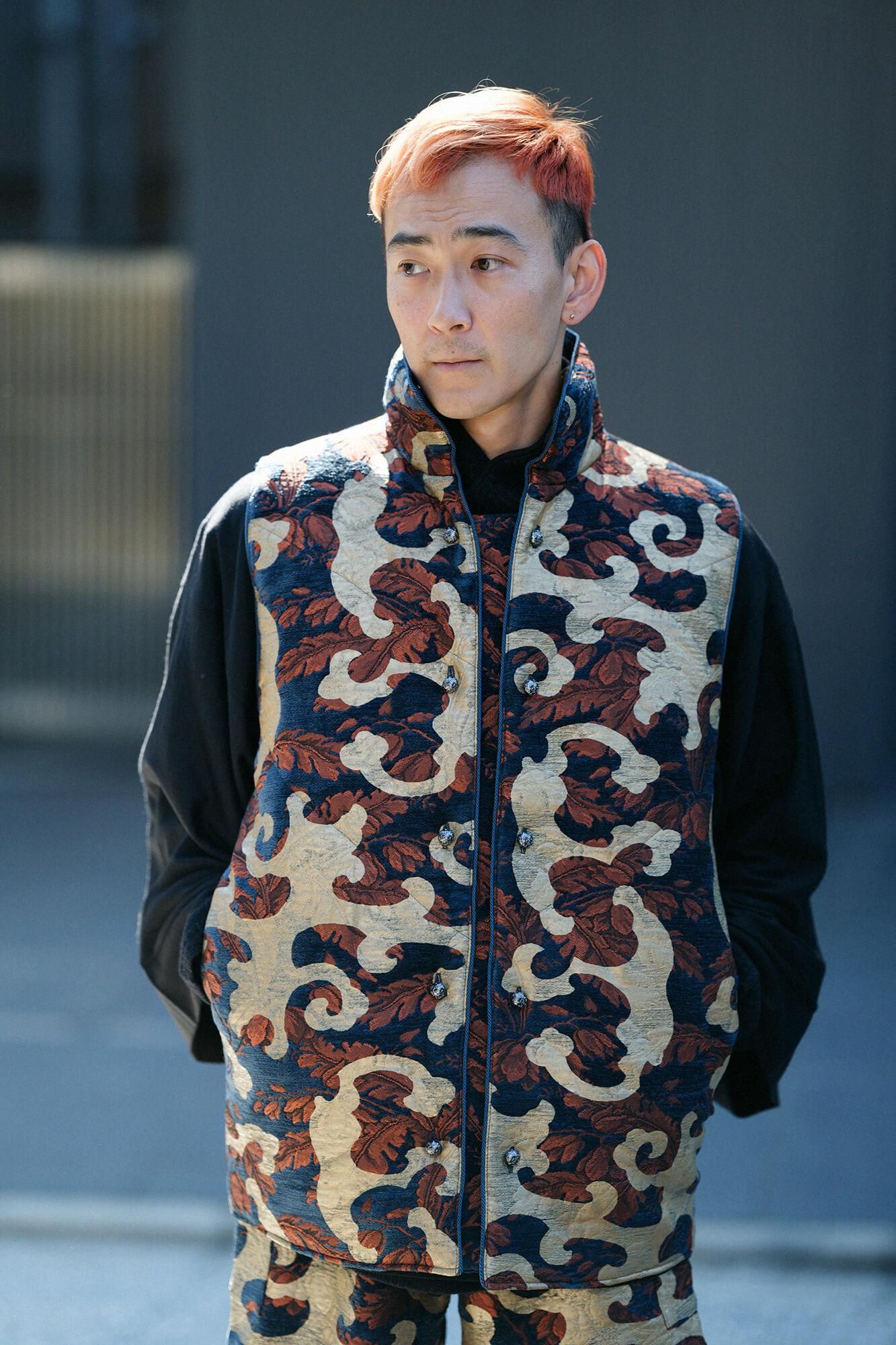 net限定20%OFF】ジャカール 別珍（べっちん） 陣羽織（じんばおり