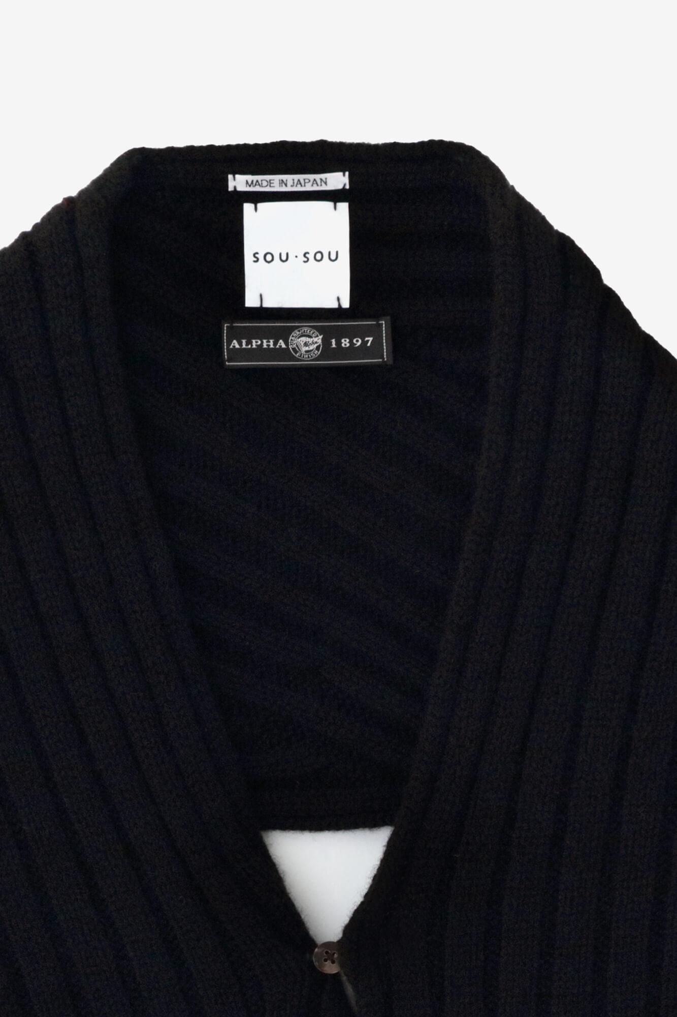 [预约]SOU・SOU×ALPHA Cashmere Karesansui / Nubairo（*预定11月25日左右发货）