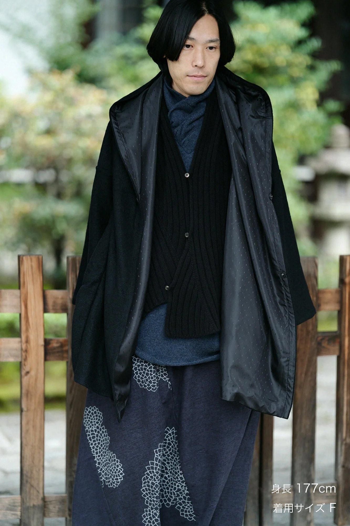 [预约]SOU・SOU×ALPHA Cashmere Karesansui / Nubairo（*预定11月25日左右发货）