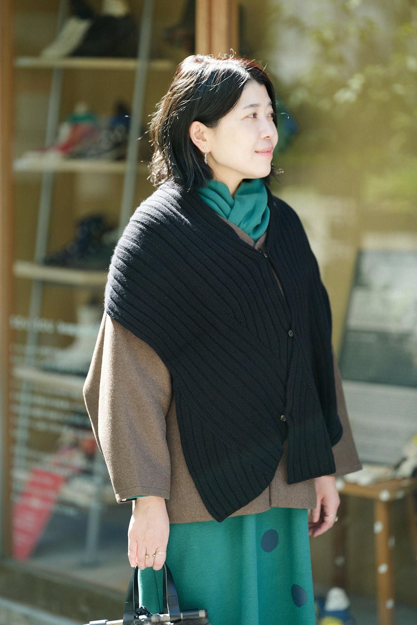 [预约]SOU・SOU×ALPHA Cashmere Karesansui / Nubairo（*预定11月25日左右发货）