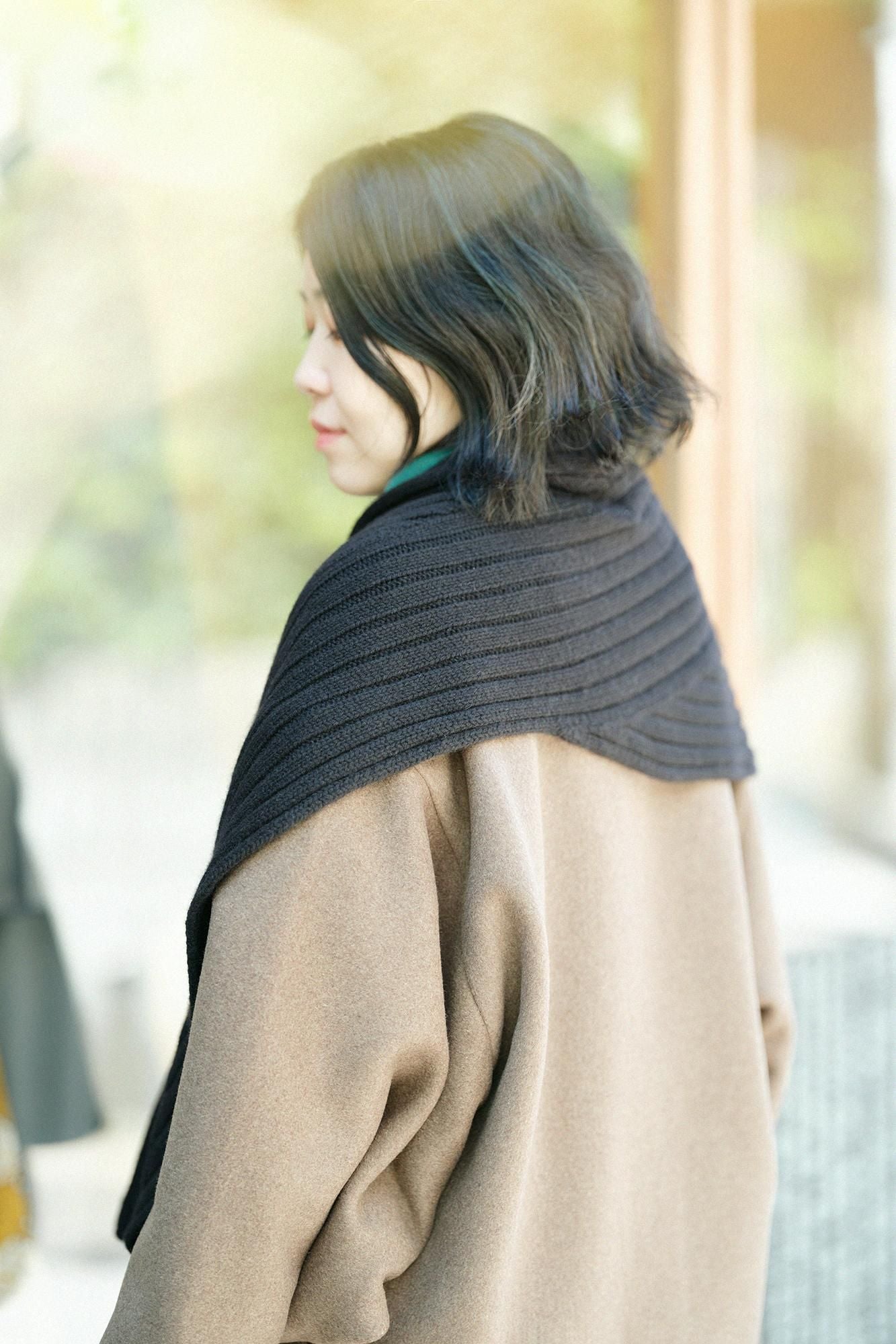 [预约]SOU・SOU×ALPHA Cashmere Karesansui / Nubairo（*预定11月25日左右发货）