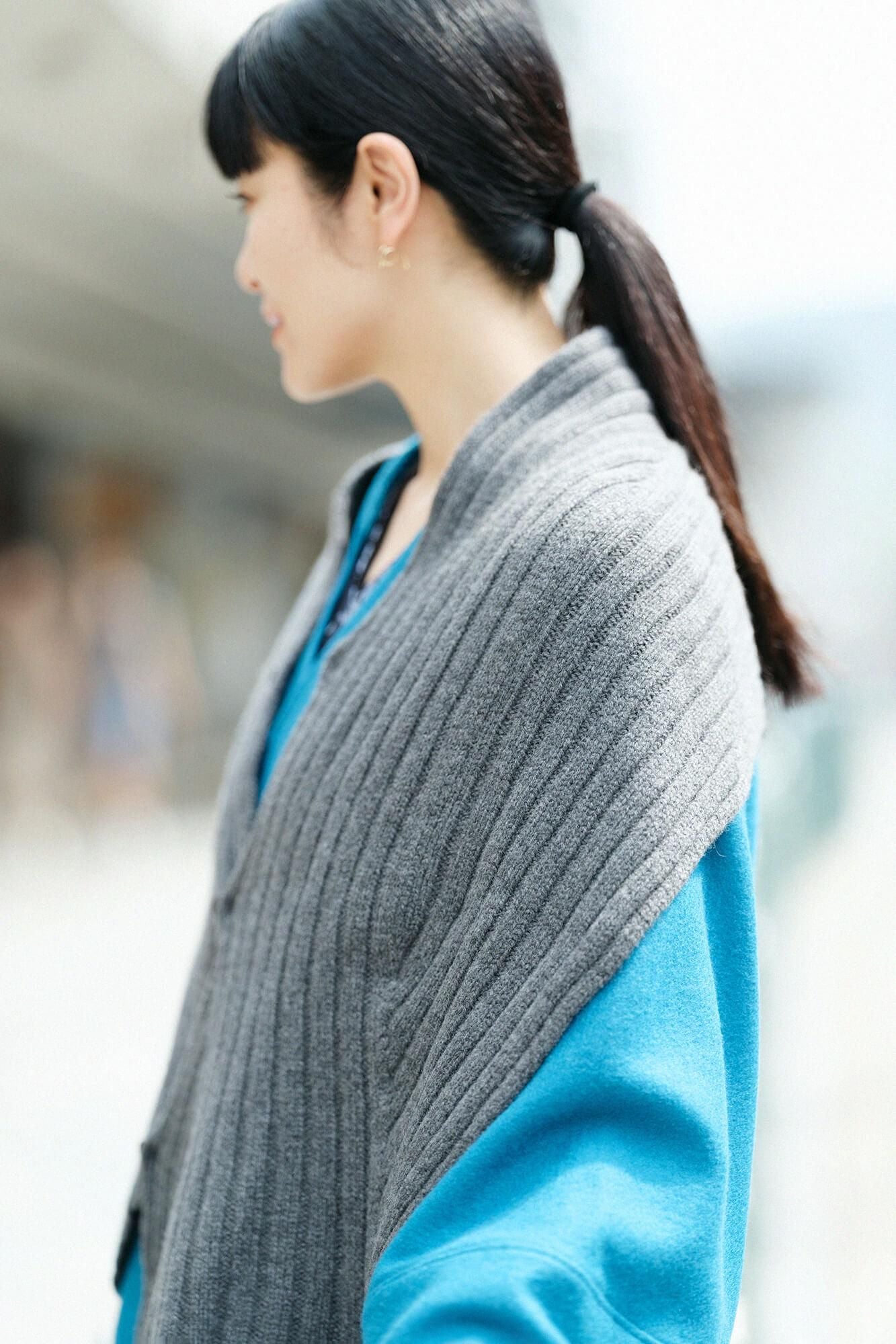 [预约]SOU・SOU×ALPHA Cashmere Karesansui/Dark Ash（*预计11月25日左右发货）