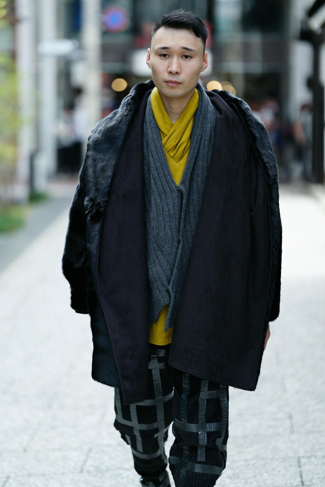 [预约]SOU・SOU×ALPHA Cashmere Karesansui/Dark Ash（*预计11月25日左右发货）