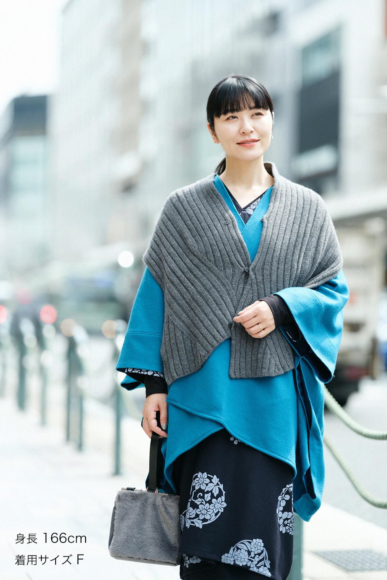 [预约]SOU・SOU×ALPHA Cashmere Karesansui/Dark Ash（*预计11月25日左右发货）