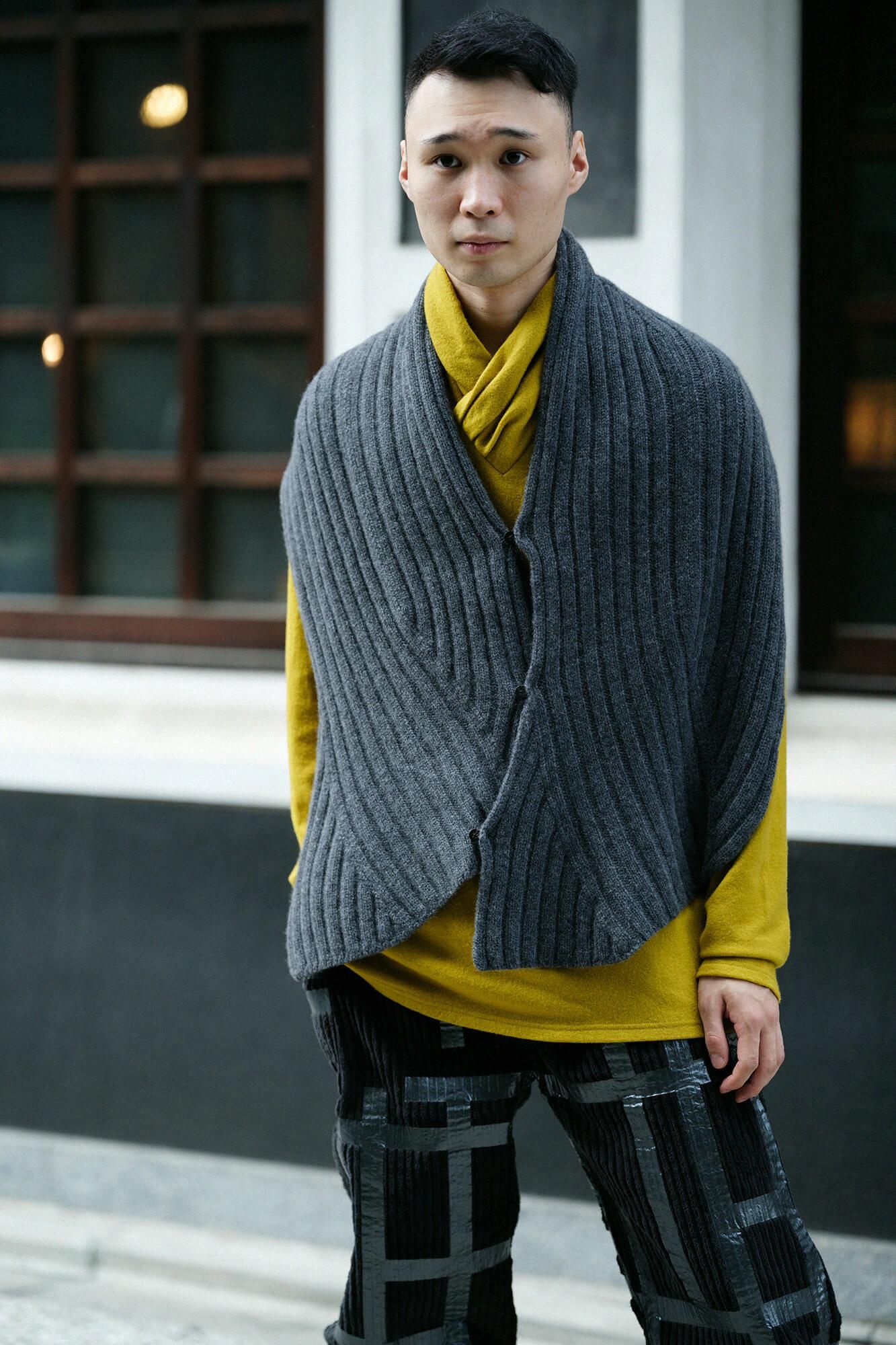 [预约]SOU・SOU×ALPHA Cashmere Karesansui/Dark Ash（*预计11月25日左右发货）