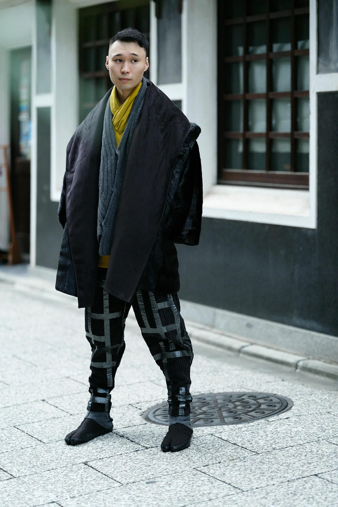 [预约]SOU・SOU×ALPHA Cashmere Karesansui/Dark Ash（*预计11月25日左右发货）