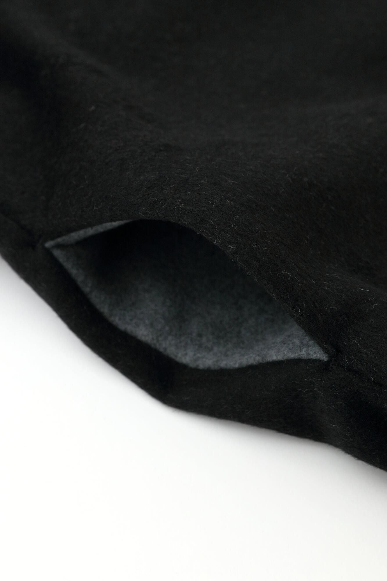 셋케츠기모 아미 직사각형 원피스 후타츠미(둘)/검은색