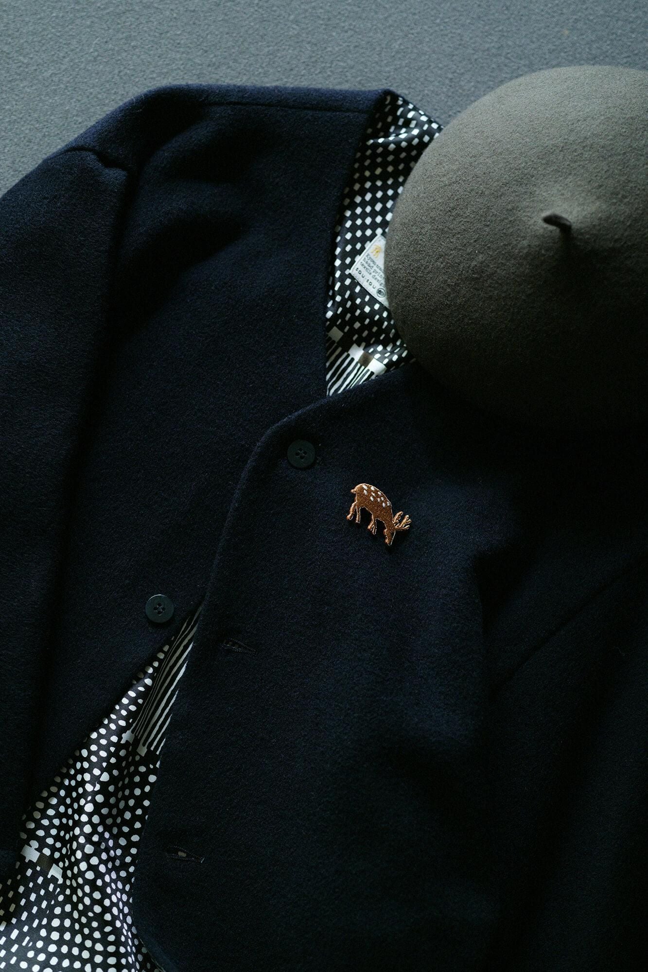 Stickornament/Hirsch