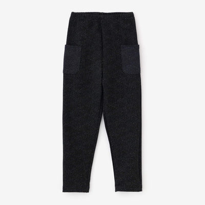 ●插入編 長褲／
黑色