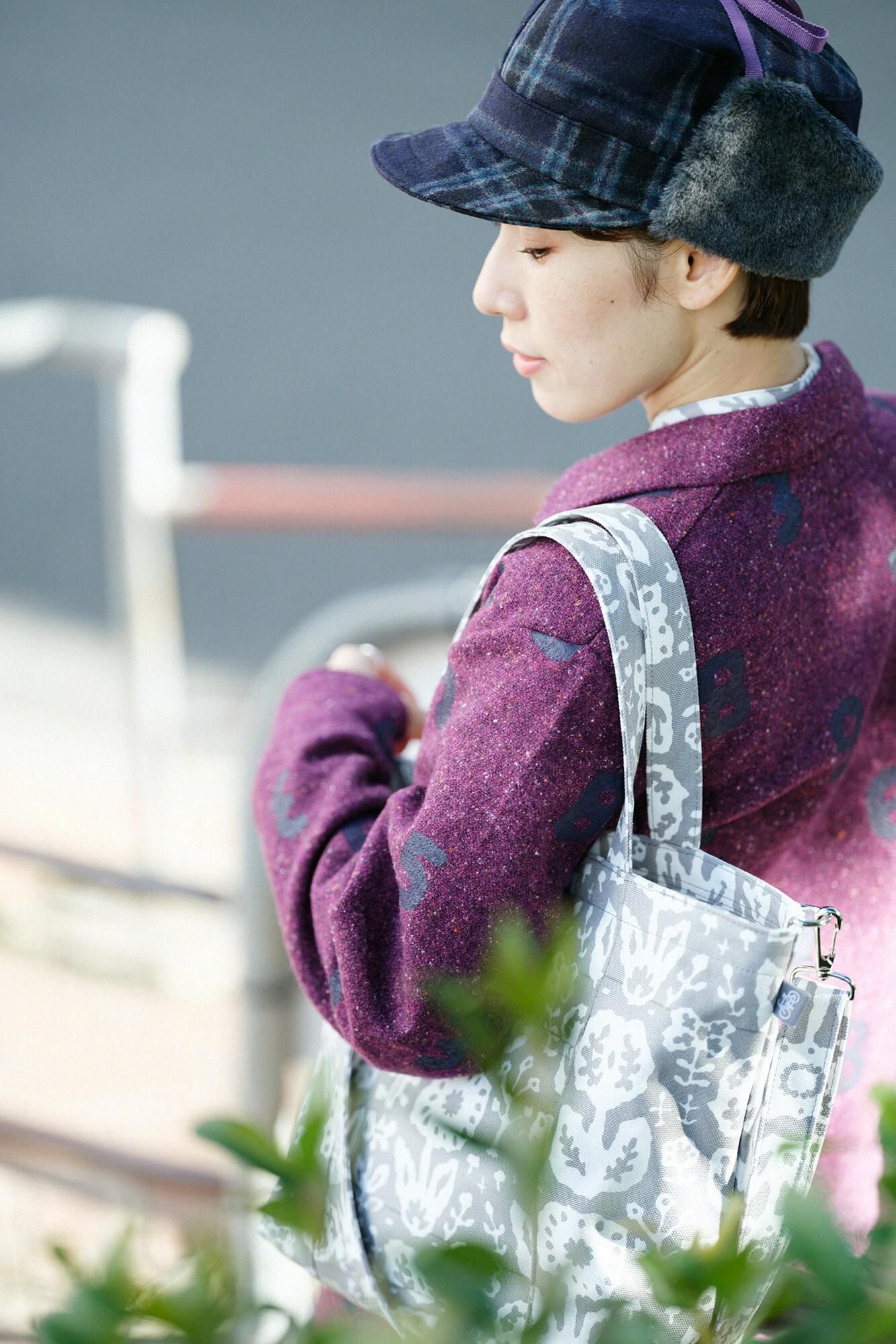 2WAY BIKE トート／花さらさ