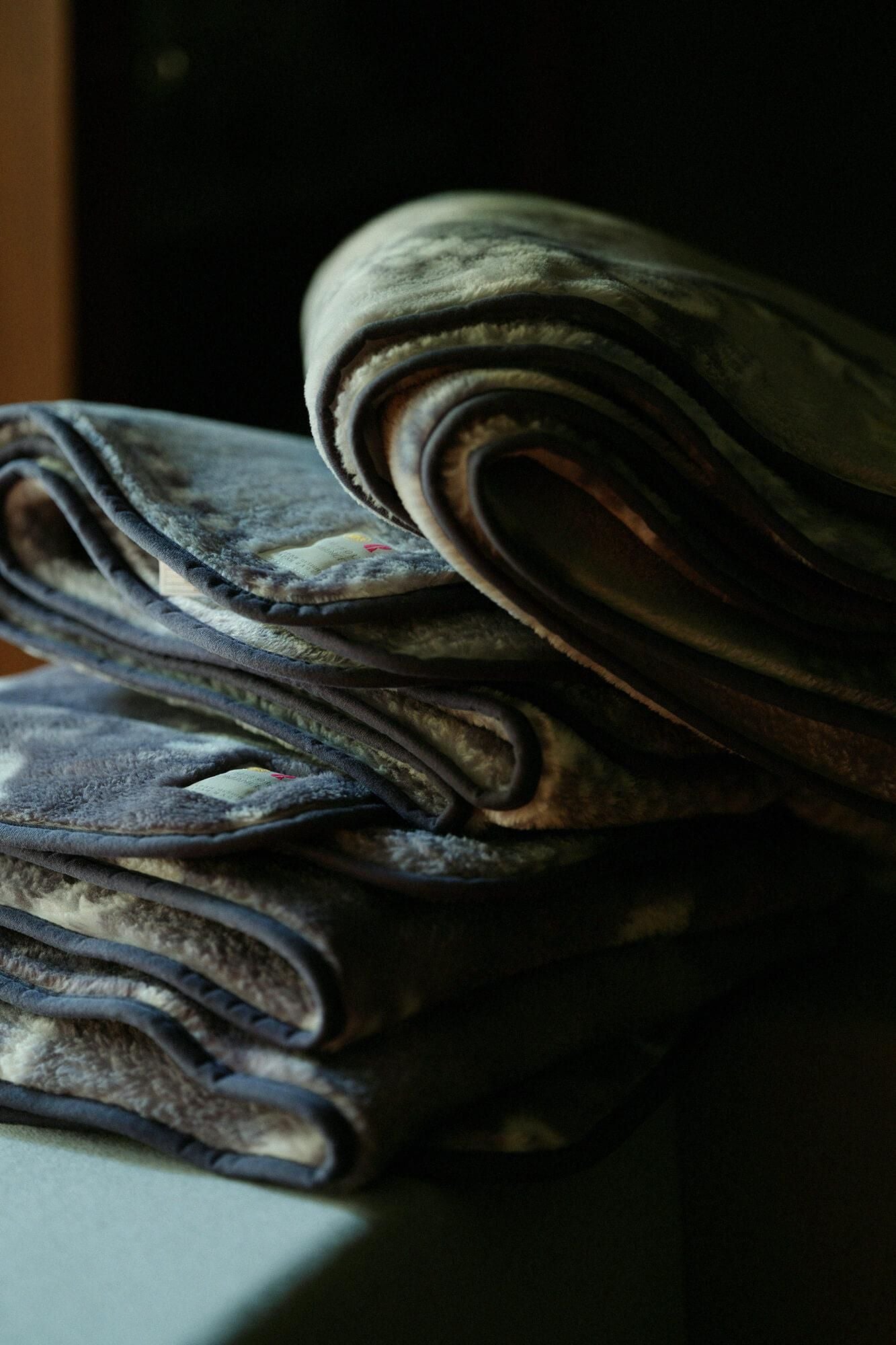 SOU・SOU×로만스 코스기 무릎담요／마가사네