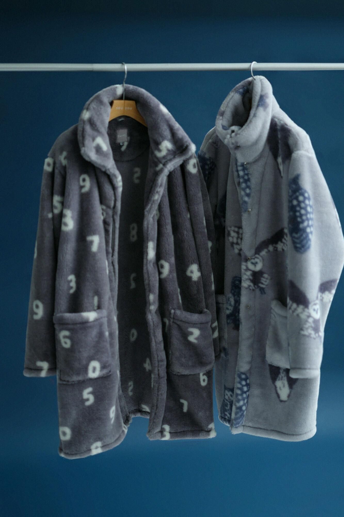 【net Limited】SOU・SOU×Romance Kosugi Blanket Robe／SO-SU-U