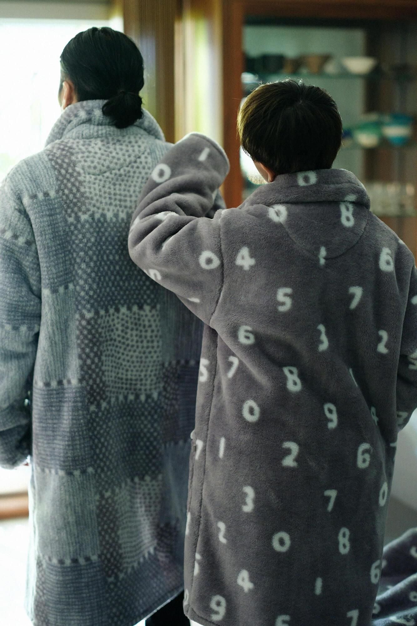 【net Limited】SOU・SOU×Romance Kosugi Blanket Robe／SO-SU-U
