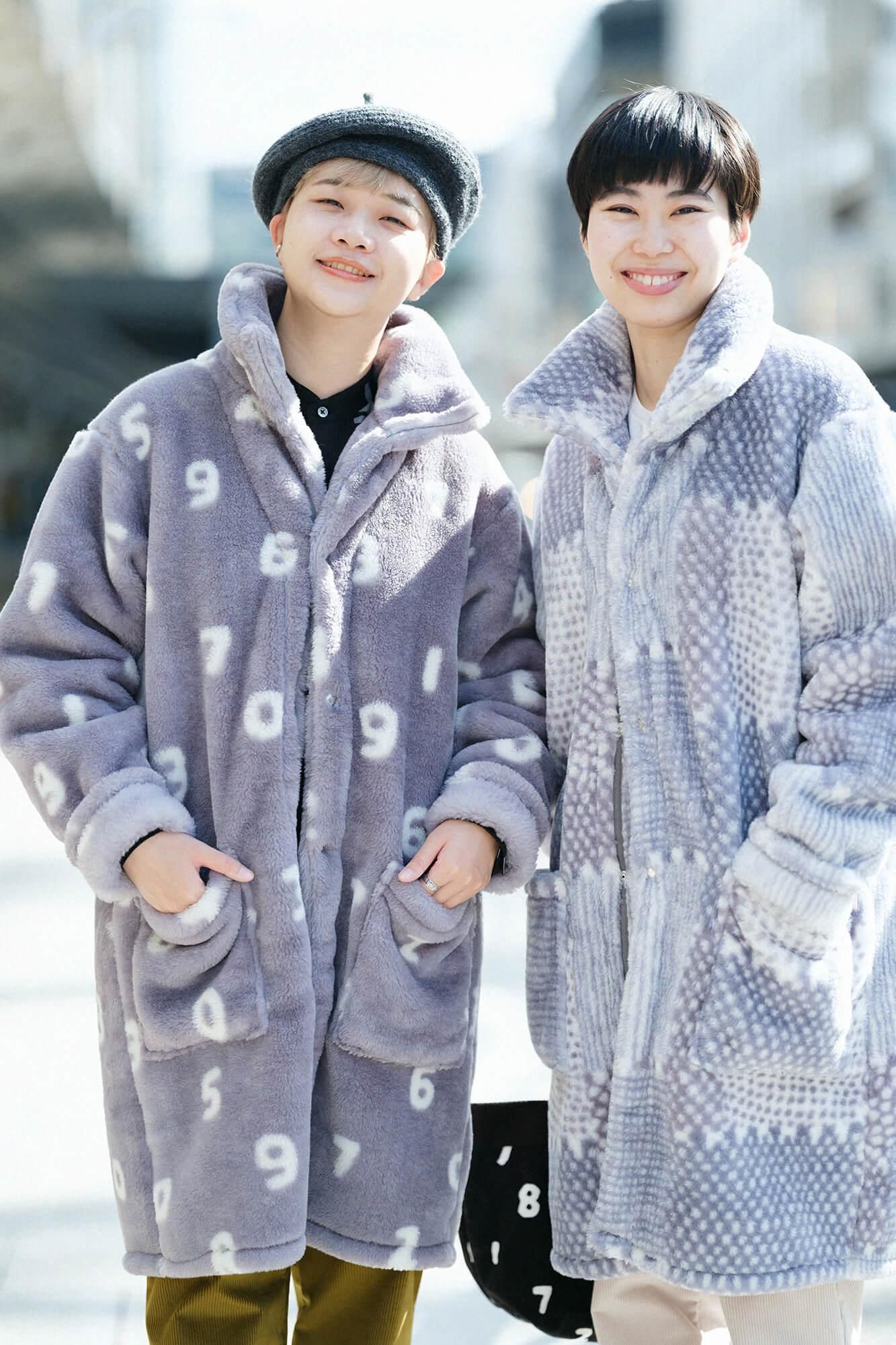 【net Limited】SOU・SOU×Romance Kosugi Blanket Robe／SO-SU-U