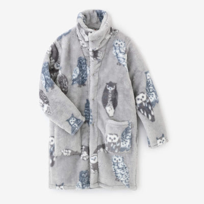 【Pre-order】【net Limited】SOU・SOU×Romance Kosugi Blanket Robe／Owl（※Scheduled to be shipped around Dec 9）