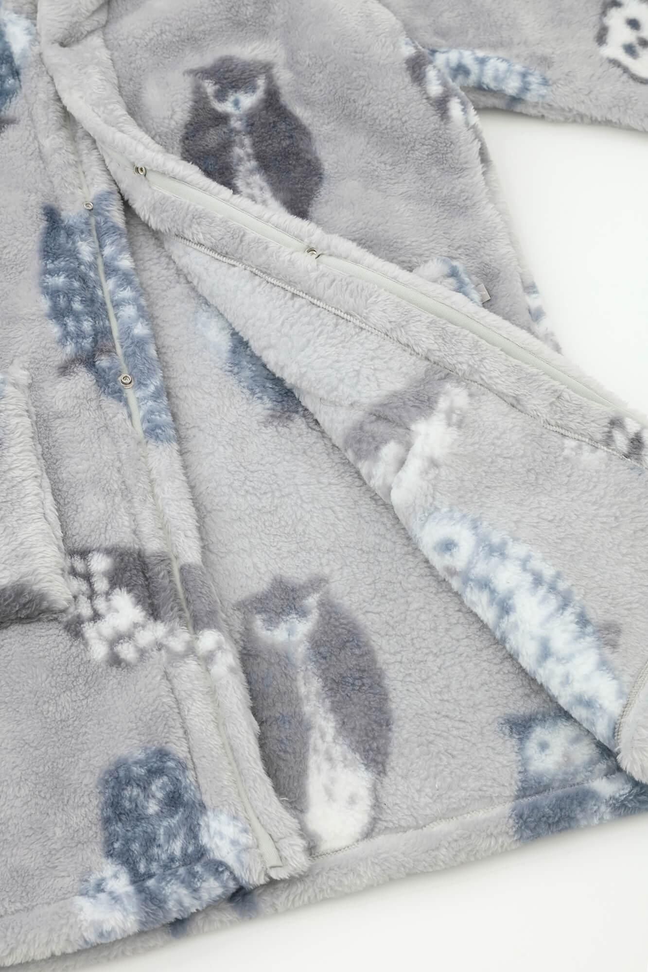 【Pre-order】【net Limited】SOU・SOU×Romance Kosugi Blanket Robe／Owl（※Scheduled to be shipped around Dec 9）