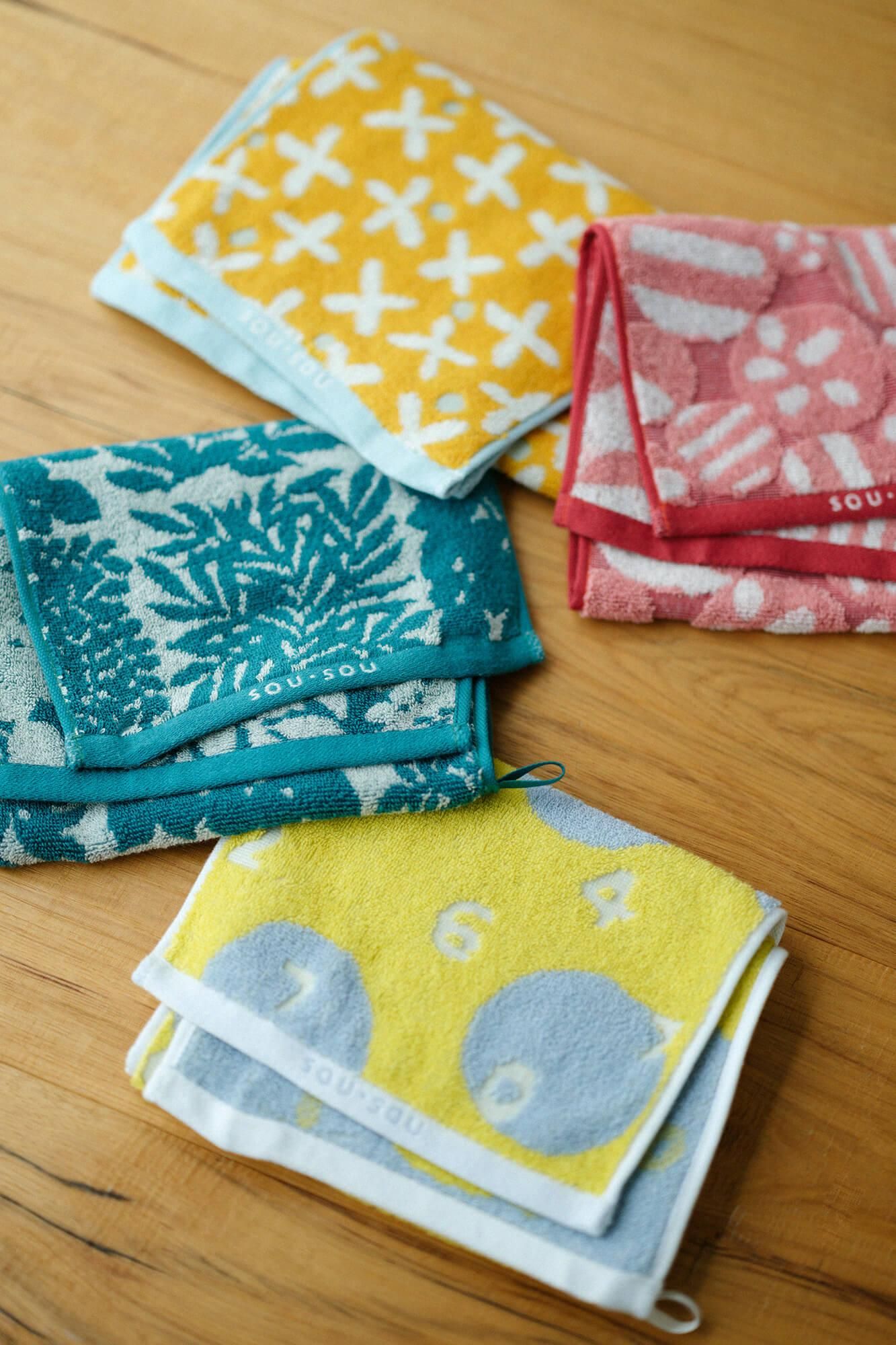 Imabari Textile Kitchen Towel / Hanaichimatsu