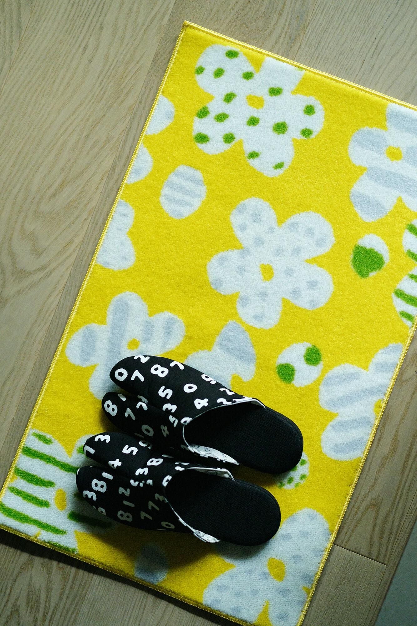 圖案紋樣門墊／綻放