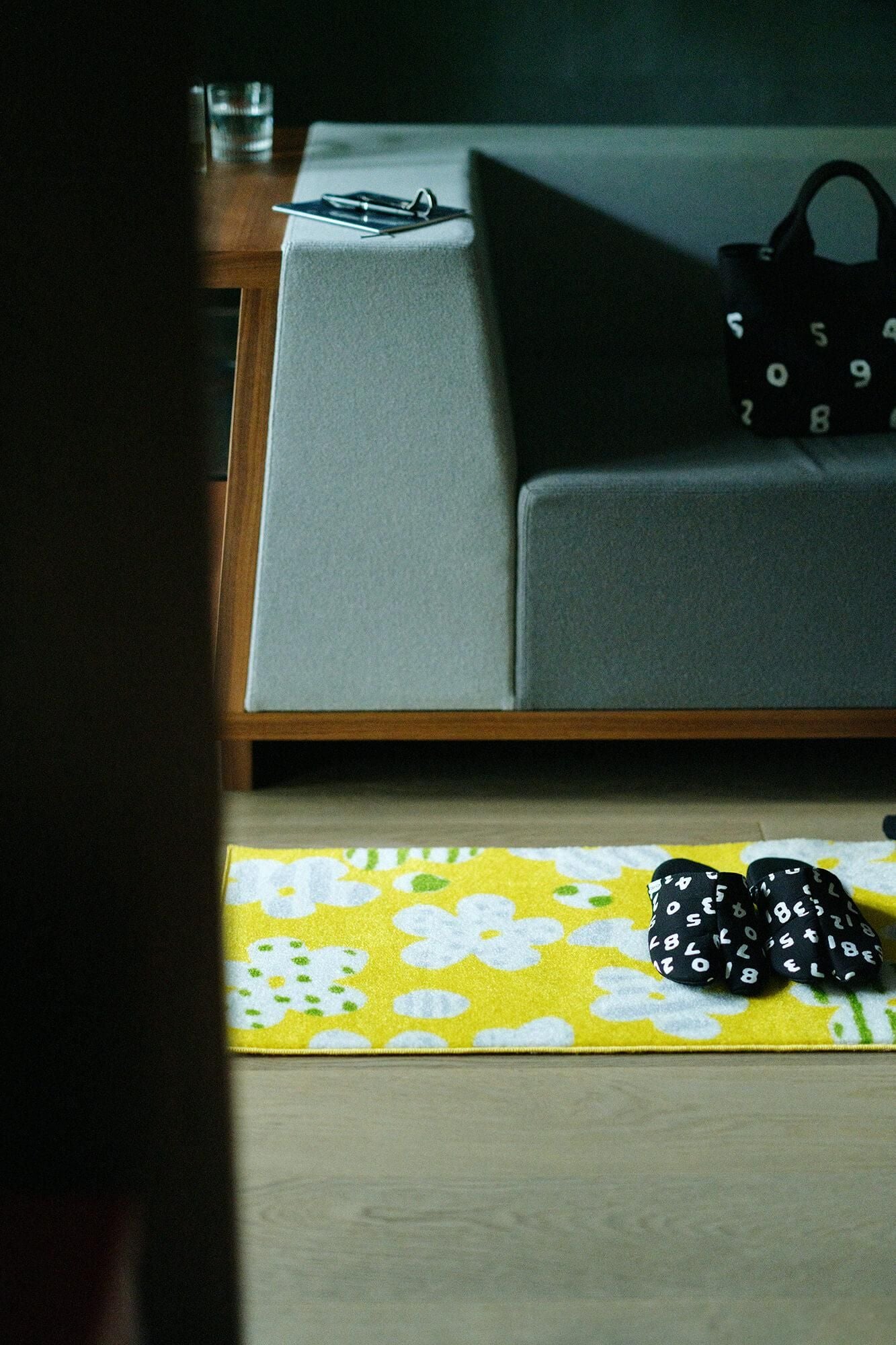 圖案紋樣門墊／綻放