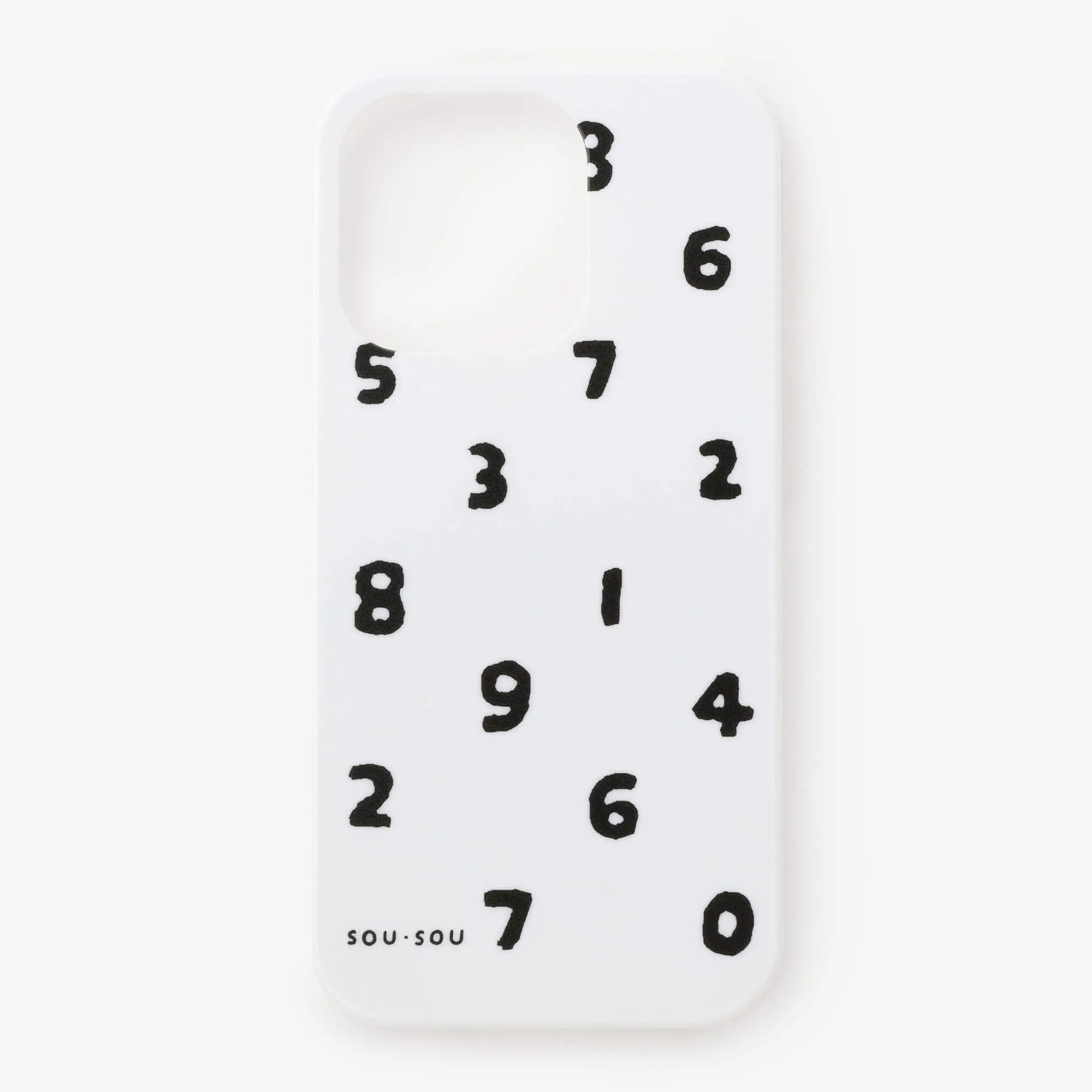iPhone_14_Pro手機殼/SO-SU-U十數 白色