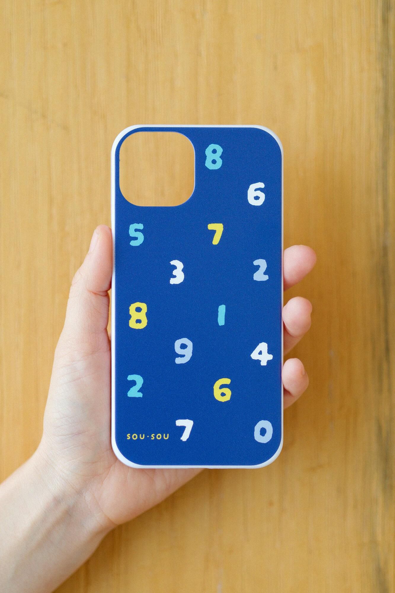 iPhone_14_Pro_Max Cover Case／SO-SU-U 4-colorPrussian Blue（YoTsumikonjo)