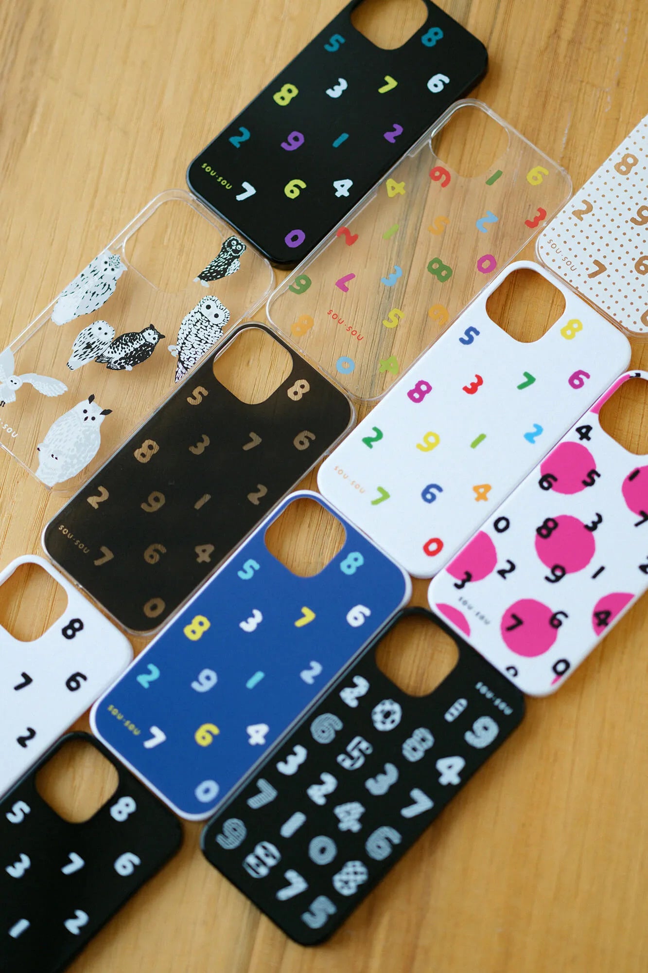 iPhone_14_Pro_Max Cover Case / Playful Numbers