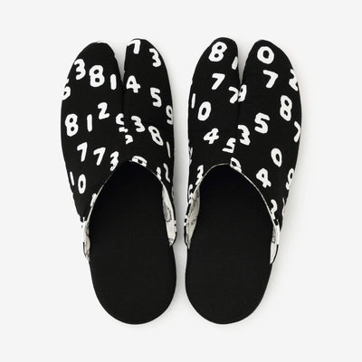 窄版 室內分趾拖鞋／SO-SU-U十數 昆