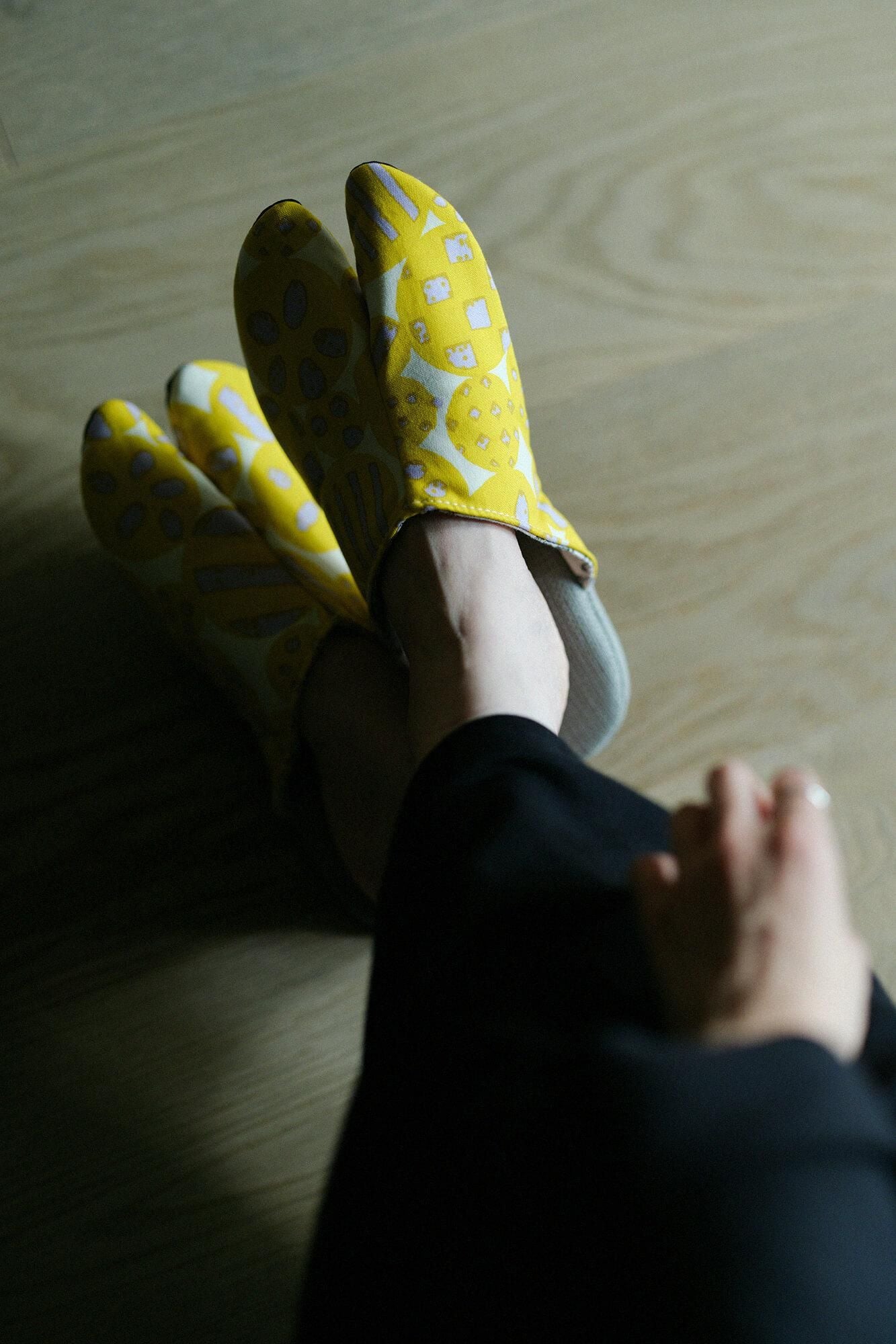 細形 スリッパ足袋／うらら 嬉々（きき）