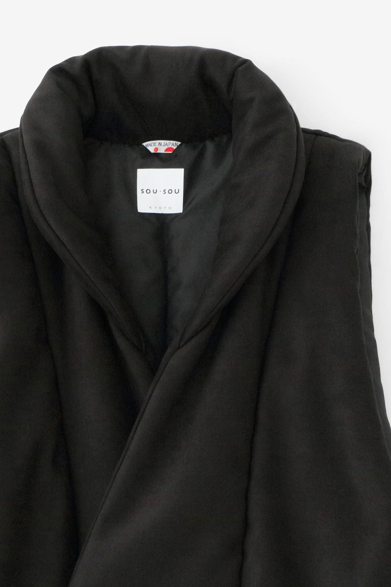 フェイクヌバック 長陣羽織（ながじんばおり） 中綿袷（なかわたあわせ