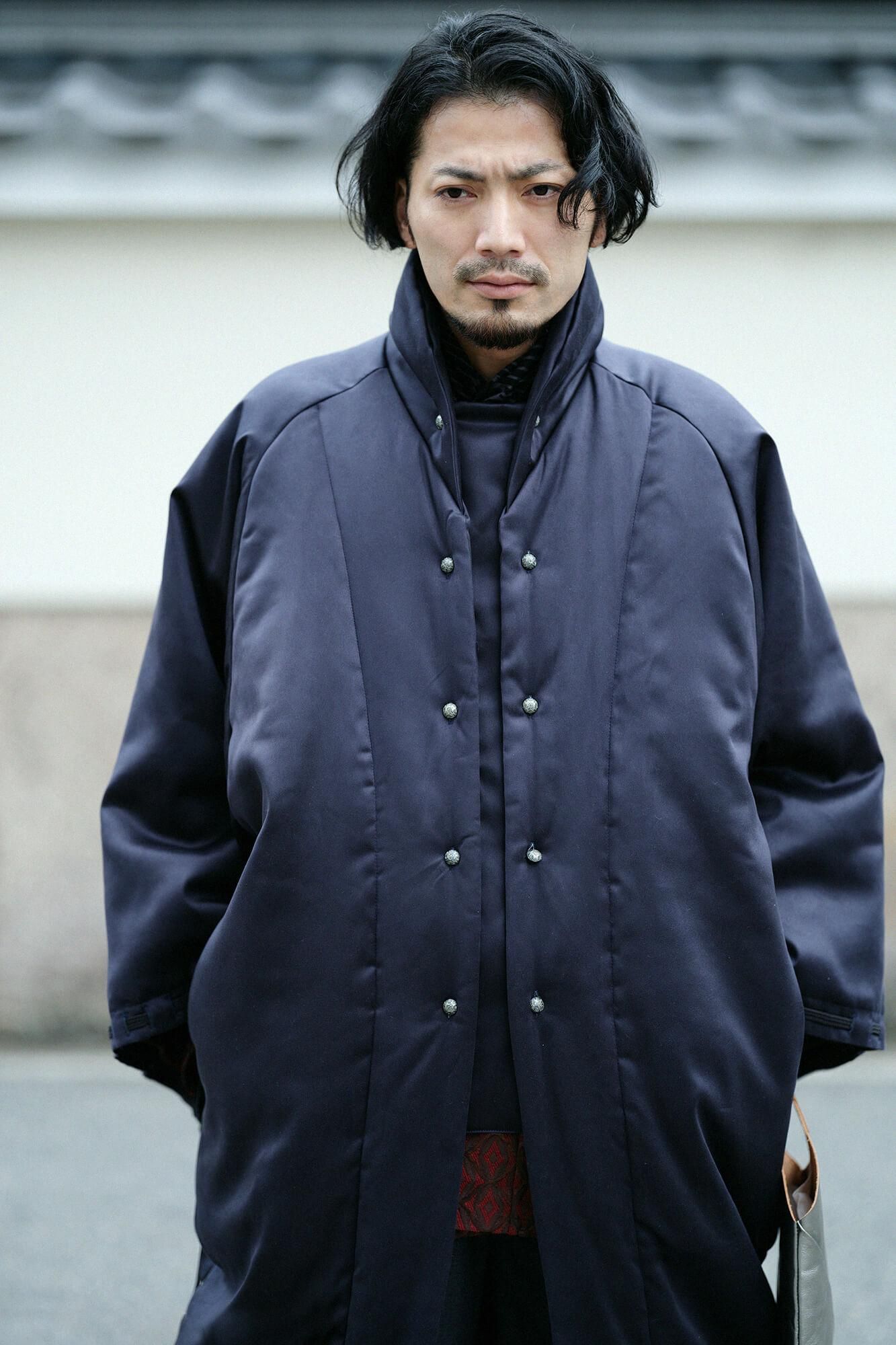 と*ん様 sousou 長陣羽織　中綿袷　袖なしコート　羽織　お着物にも と*ん様 sousou 長陣羽織 中綿袷 袖なしコート 羽織 お着物に