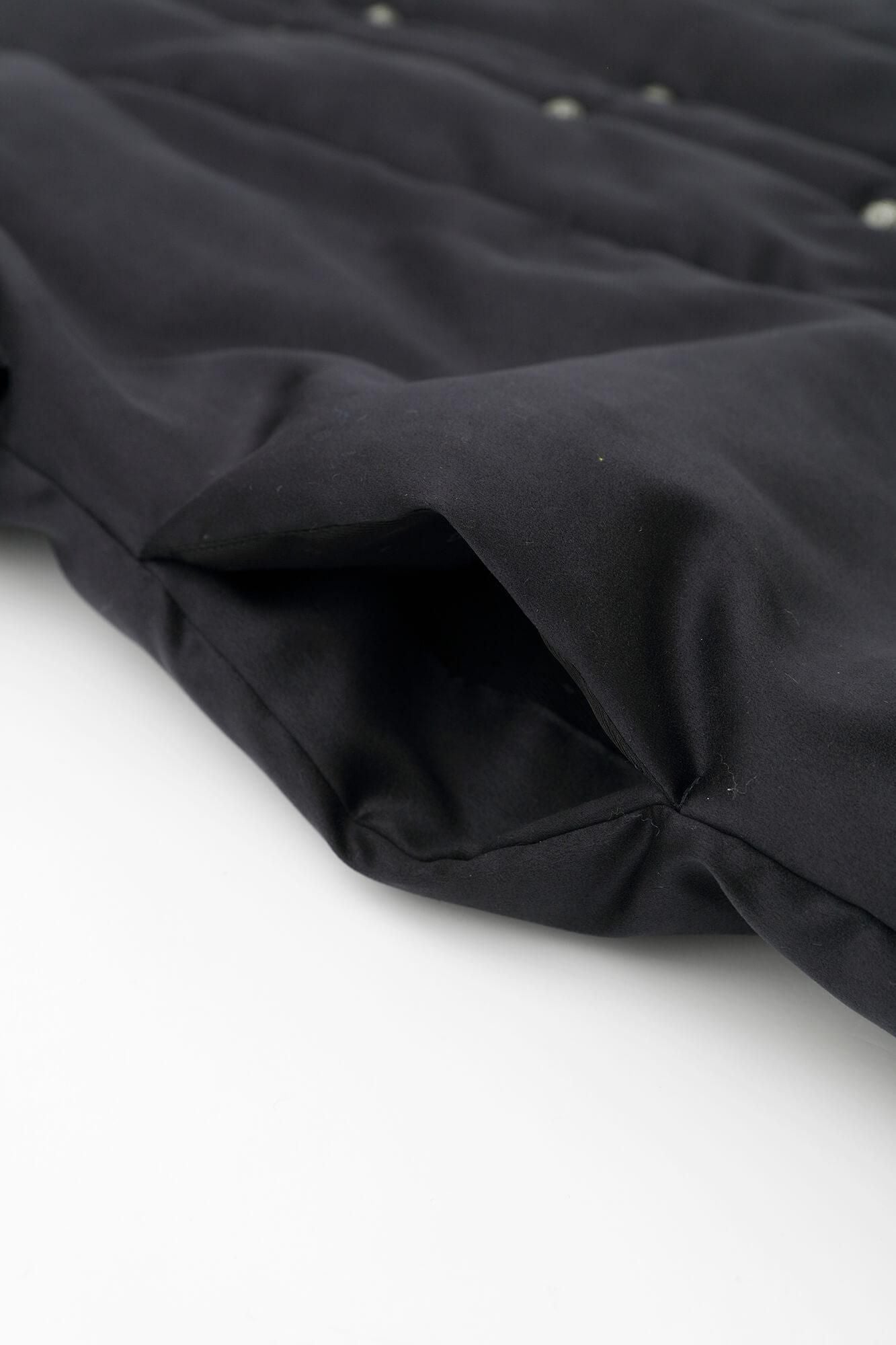 SOU・SOU 長陣羽織 L 黒紺 ほぼ未使用 公式完売 中綿 ユニセックス和装 フェイクヌバック 長陣羽織（ながじんばおり） 中綿袷（なかわたあわせ