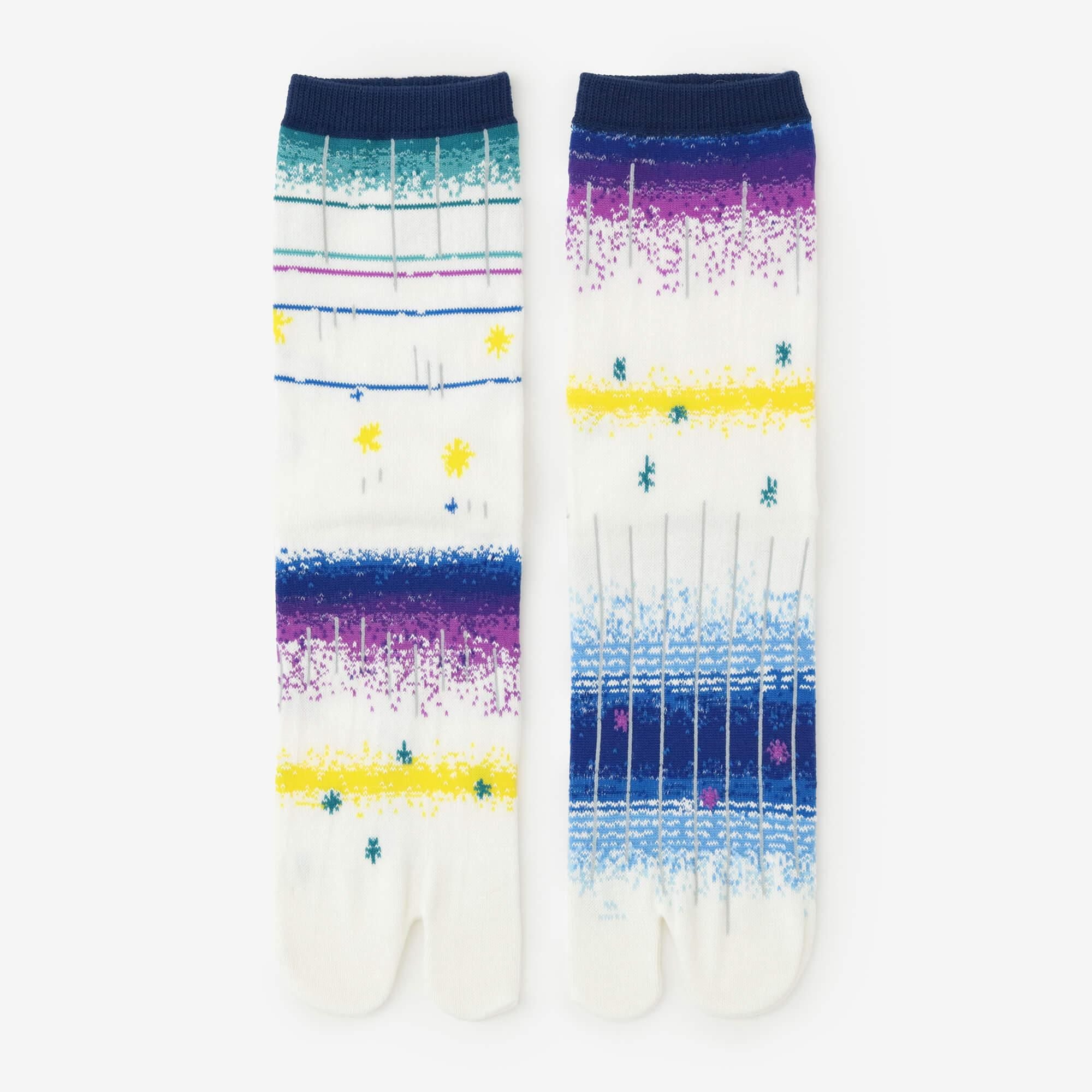 Tabi Socks (Mid-calf)／The Sky Is Cold, Winter Comes【Men・Women】