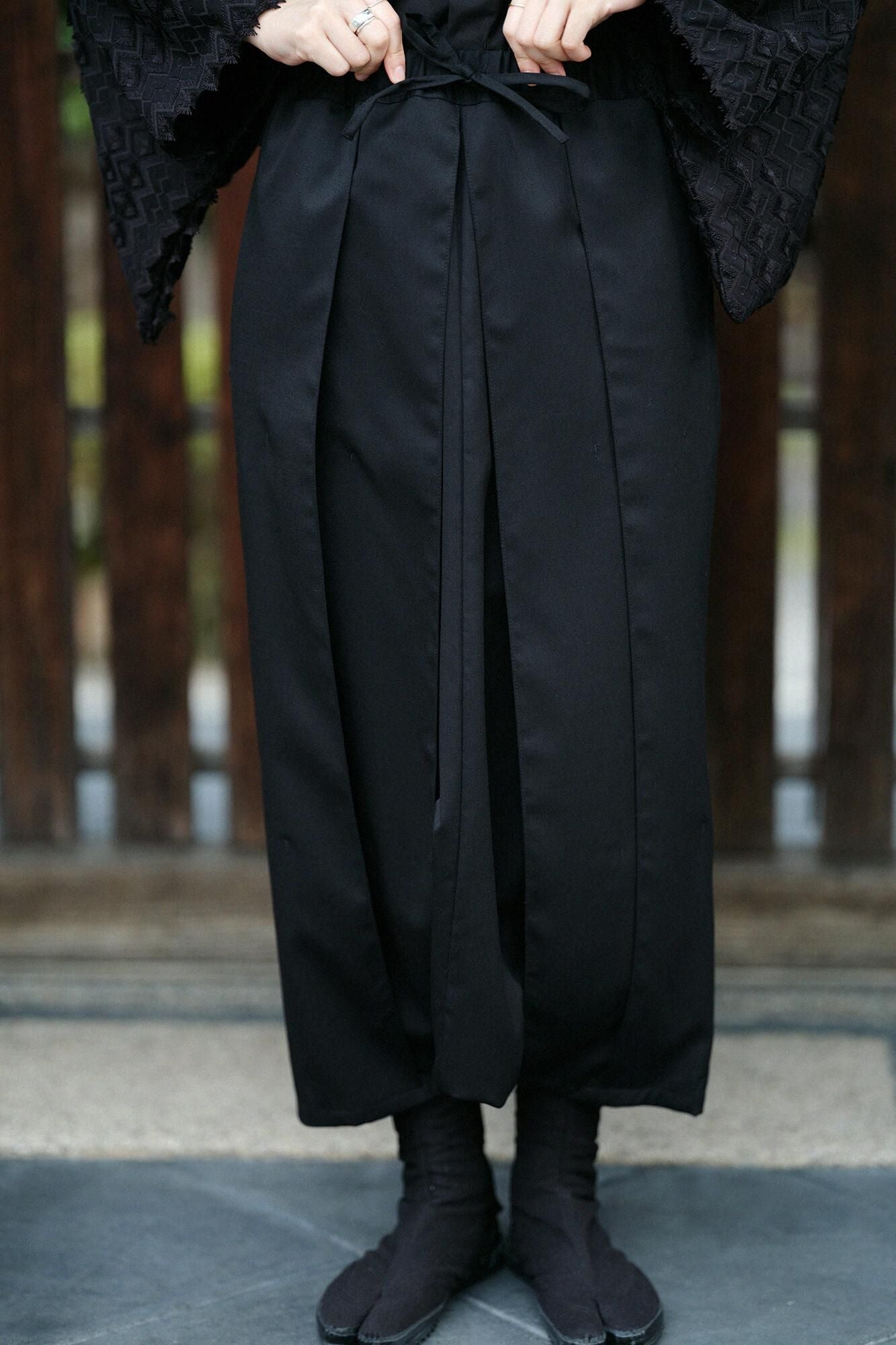 42 Paar Kammgarn-Hakama Fuji/Nurebairo