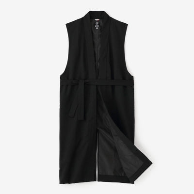 42双 梳毛（そもう） 長中衣（ながちゅうえ） 袷（あわせ）／濡羽色2（ぬればいろ）