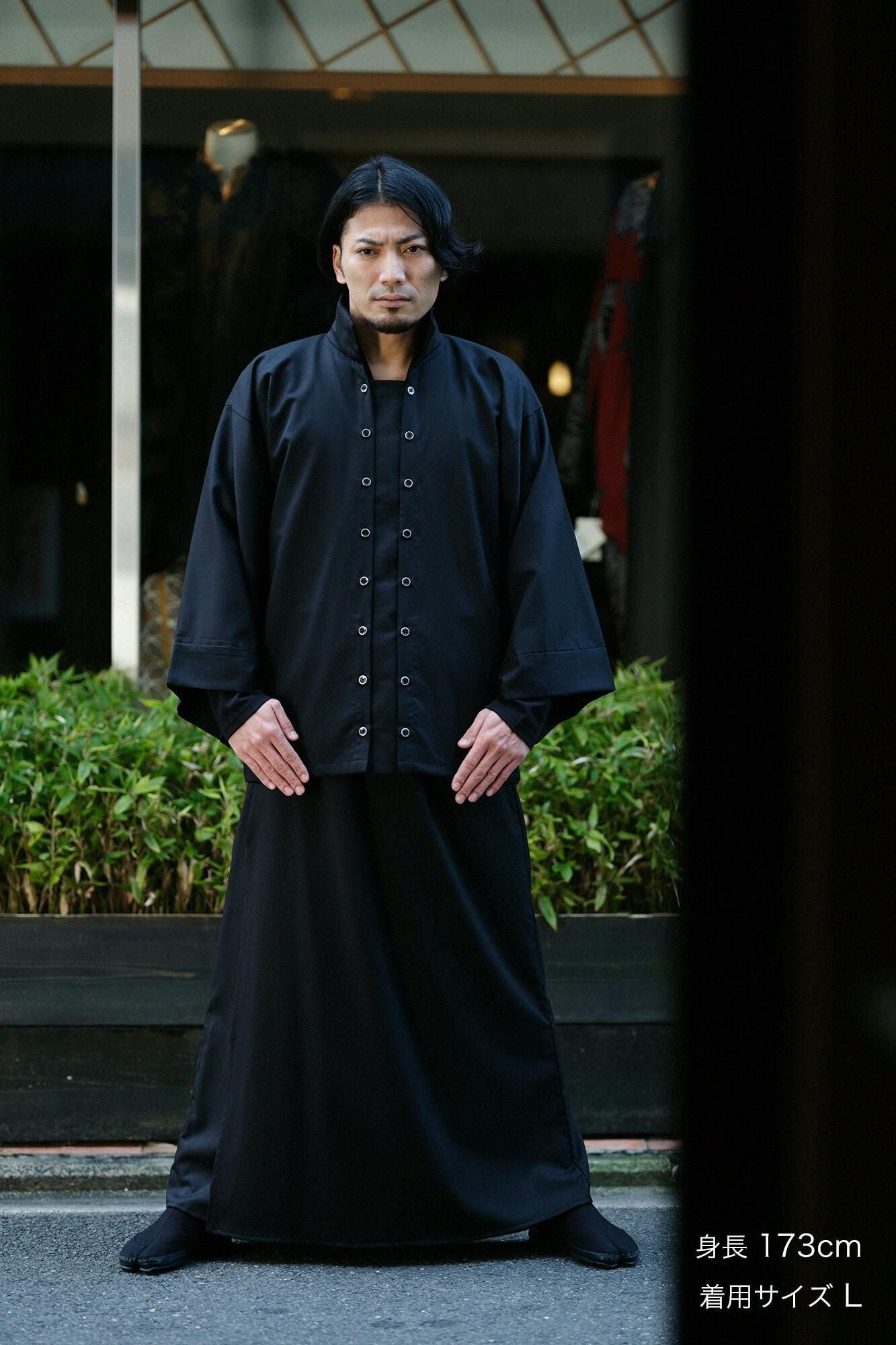 42双 梳毛（そもう） 陣風靡（じんふうび）／濡羽色（ぬればいろ）