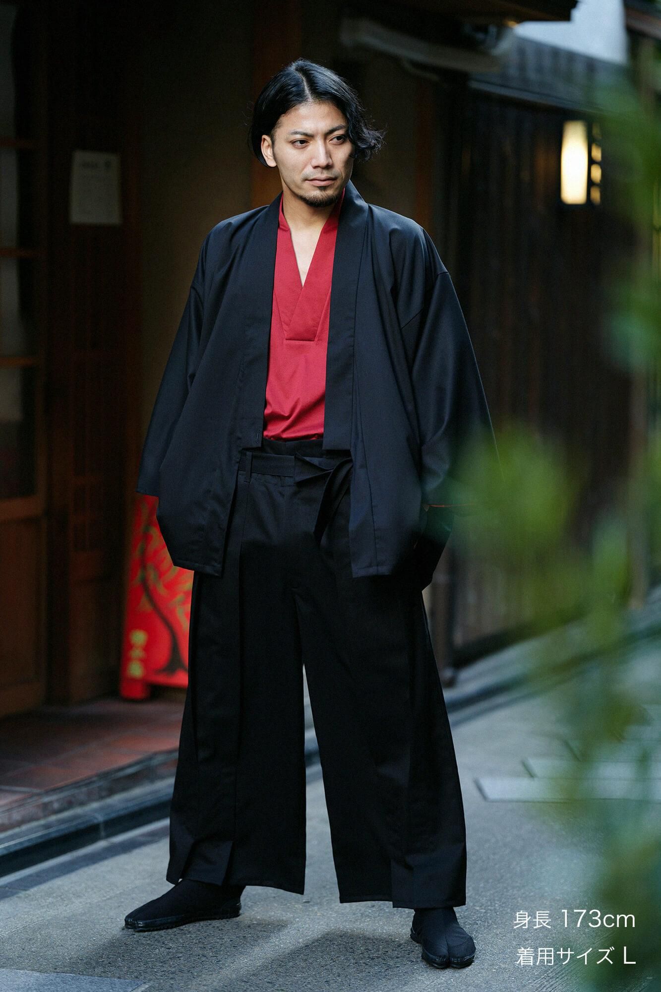  42雙線 梳毛 角袖風靡外套／黑色2