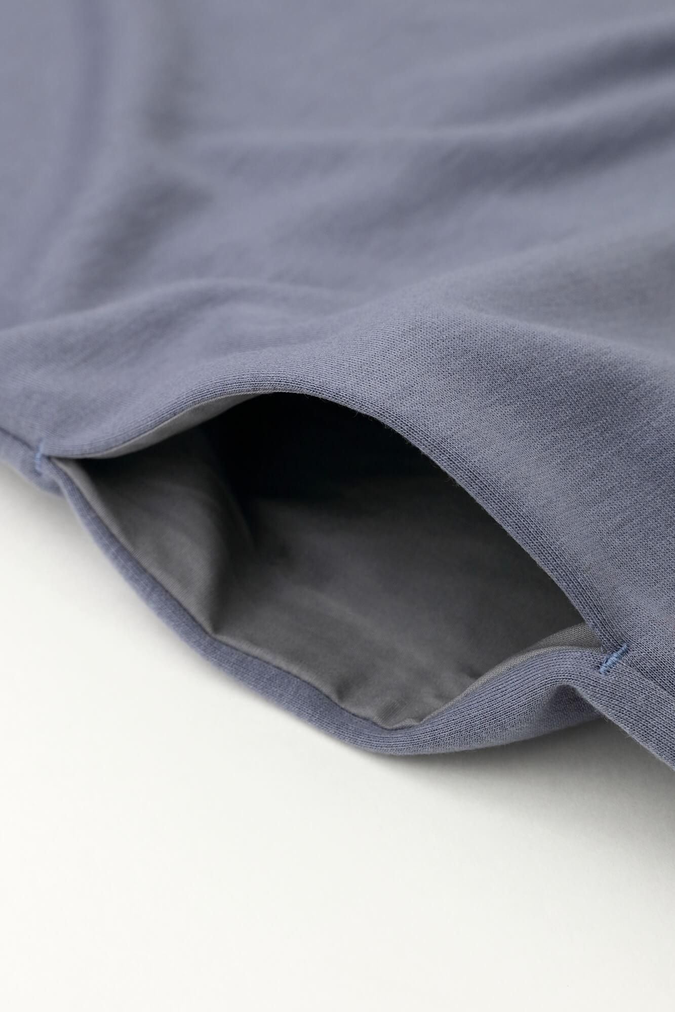 羊毛混合物，双面，矩形长袍，肩系，SO-SU-U和边缘，Hanada Nezu