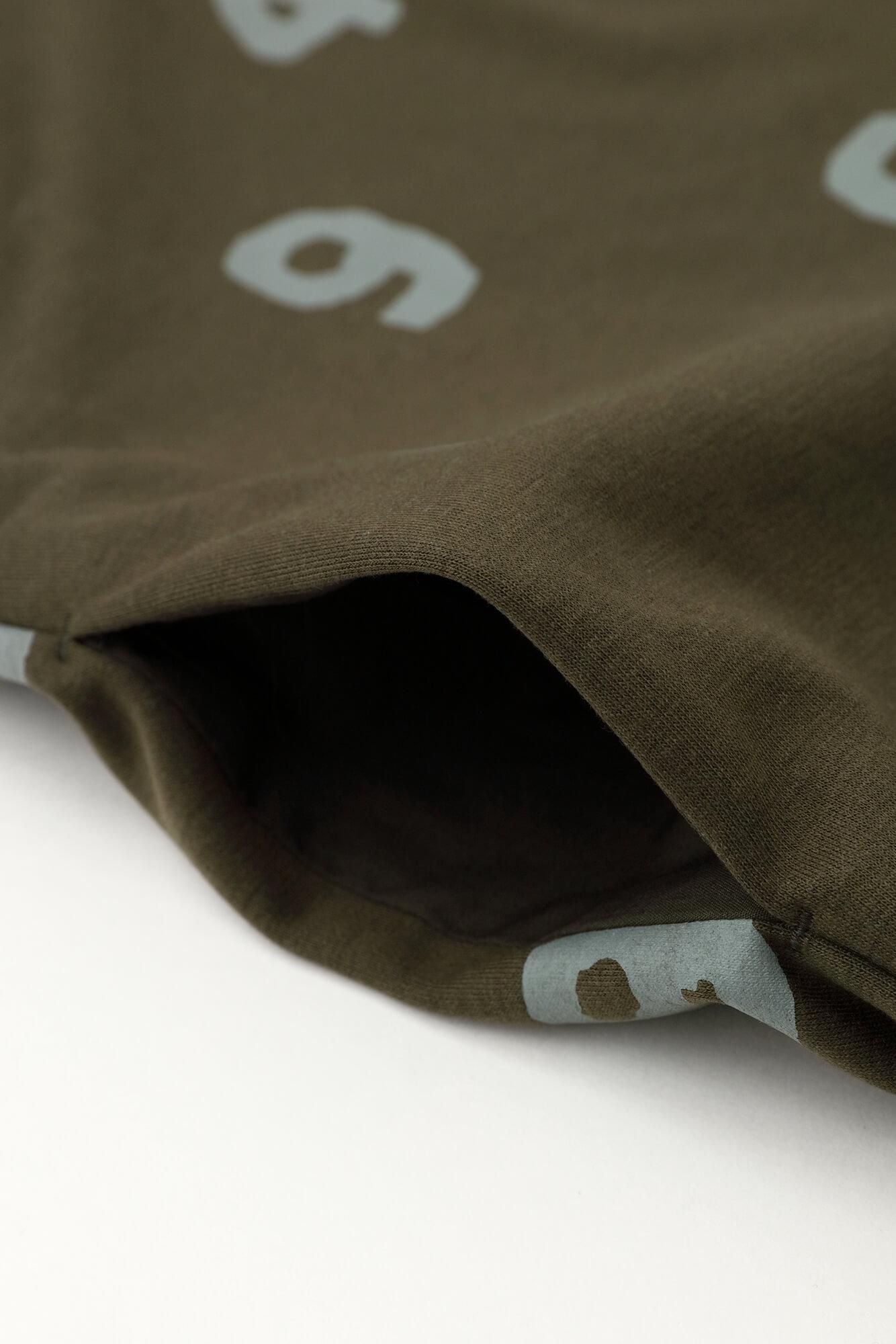 羊毛混合物，双面（ryomen ami），矩形长袍，肩线，su-u，sea Matsucha